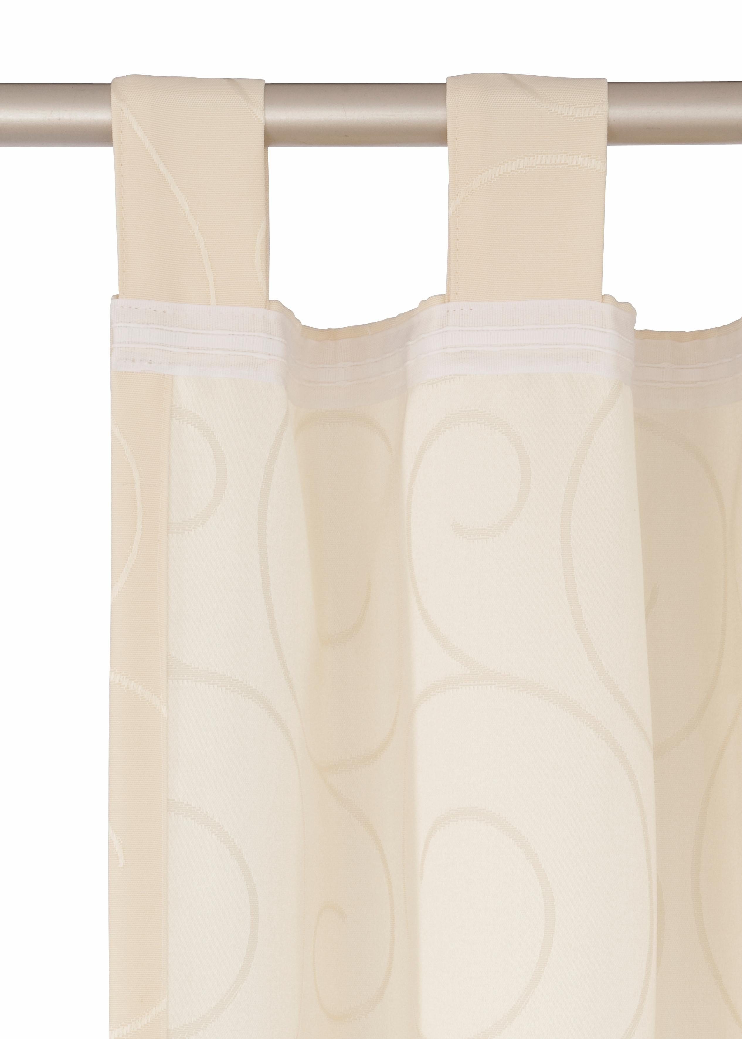 Wirth Vorhang NEUFAHRN (1 St), Schlaufen, blickdicht, Jacquard