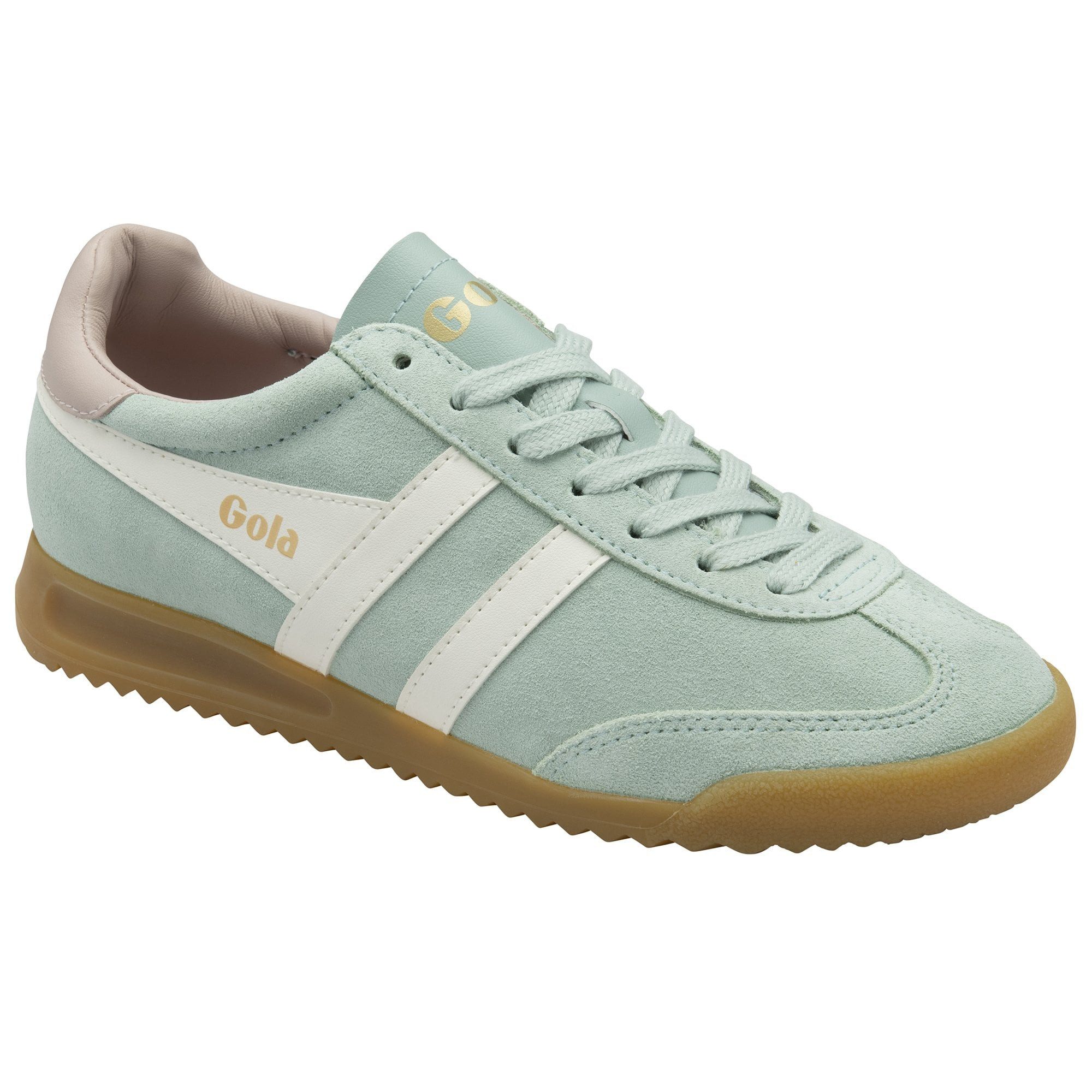 Gola Torpedo (Wildleder) türkis/offweiss/rosa Damen Sneaker