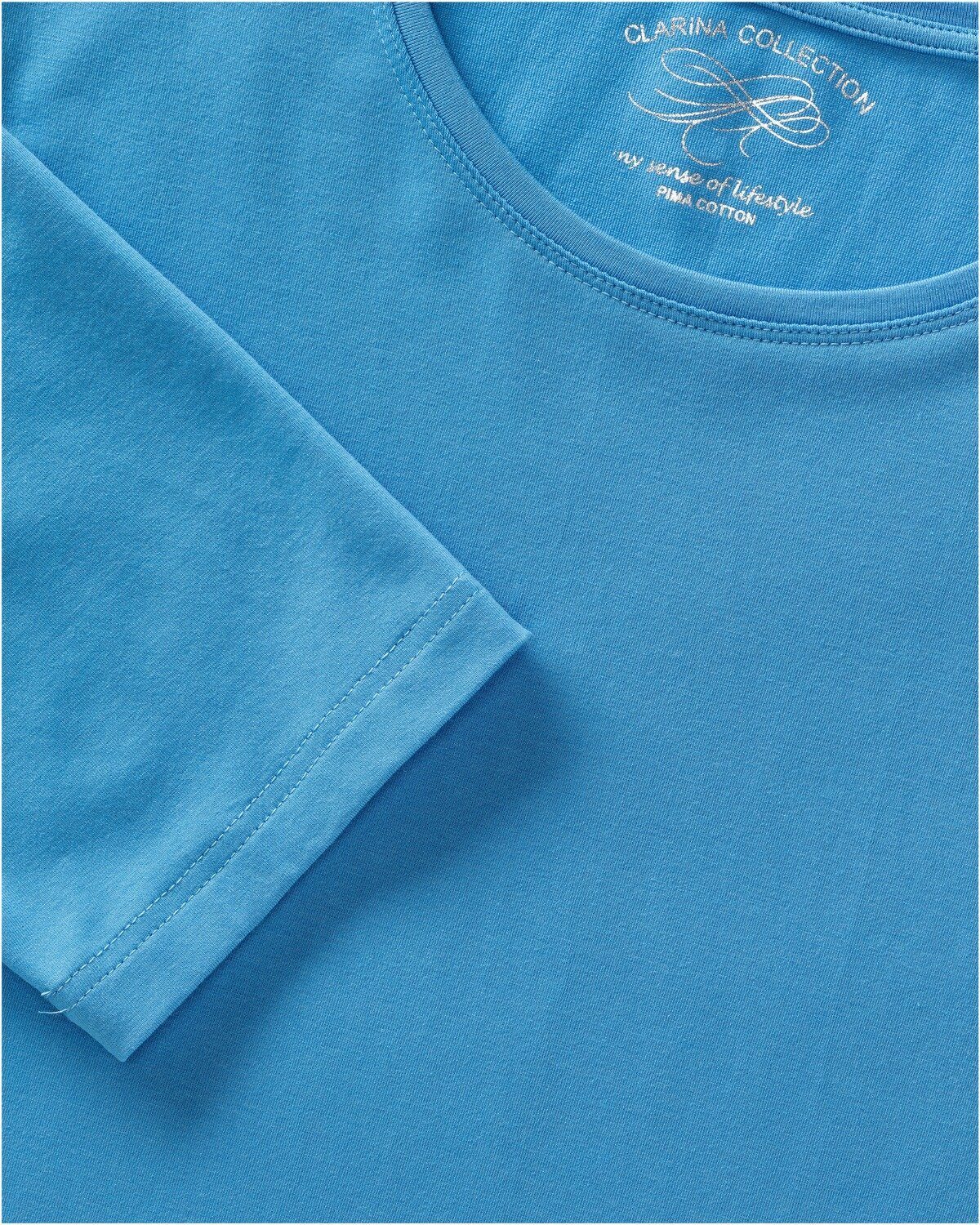 Clarina Bleu Halbarm-Shirt T-Shirt