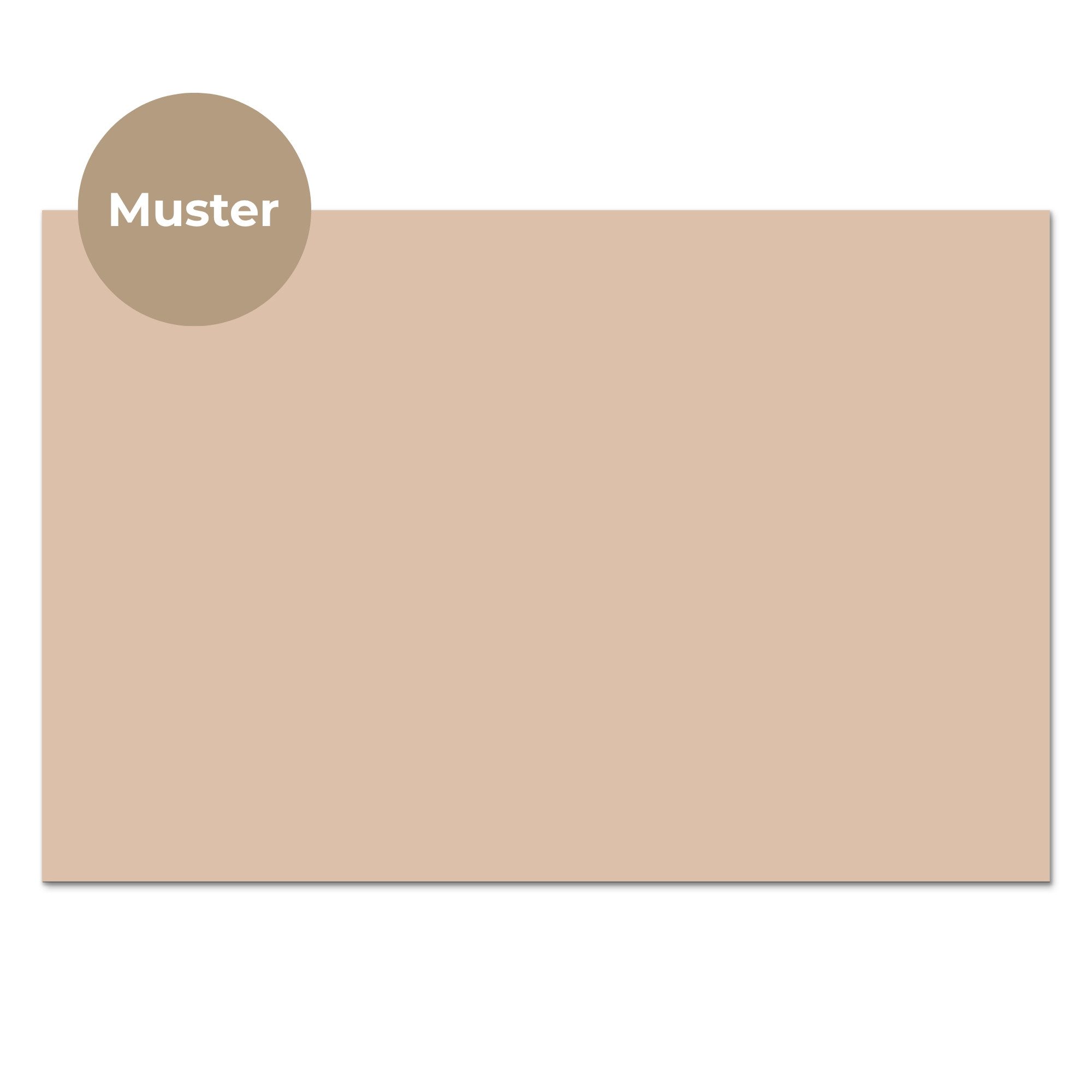 KitchenYeah Küchenrückwand Muster selbstklebend (keine Folie) Beige - Farben - Unifarben, (1-tlg), Spritzschutz, Küche, Rückwand, Küchenwand, Küchenfront, 30x20 cm