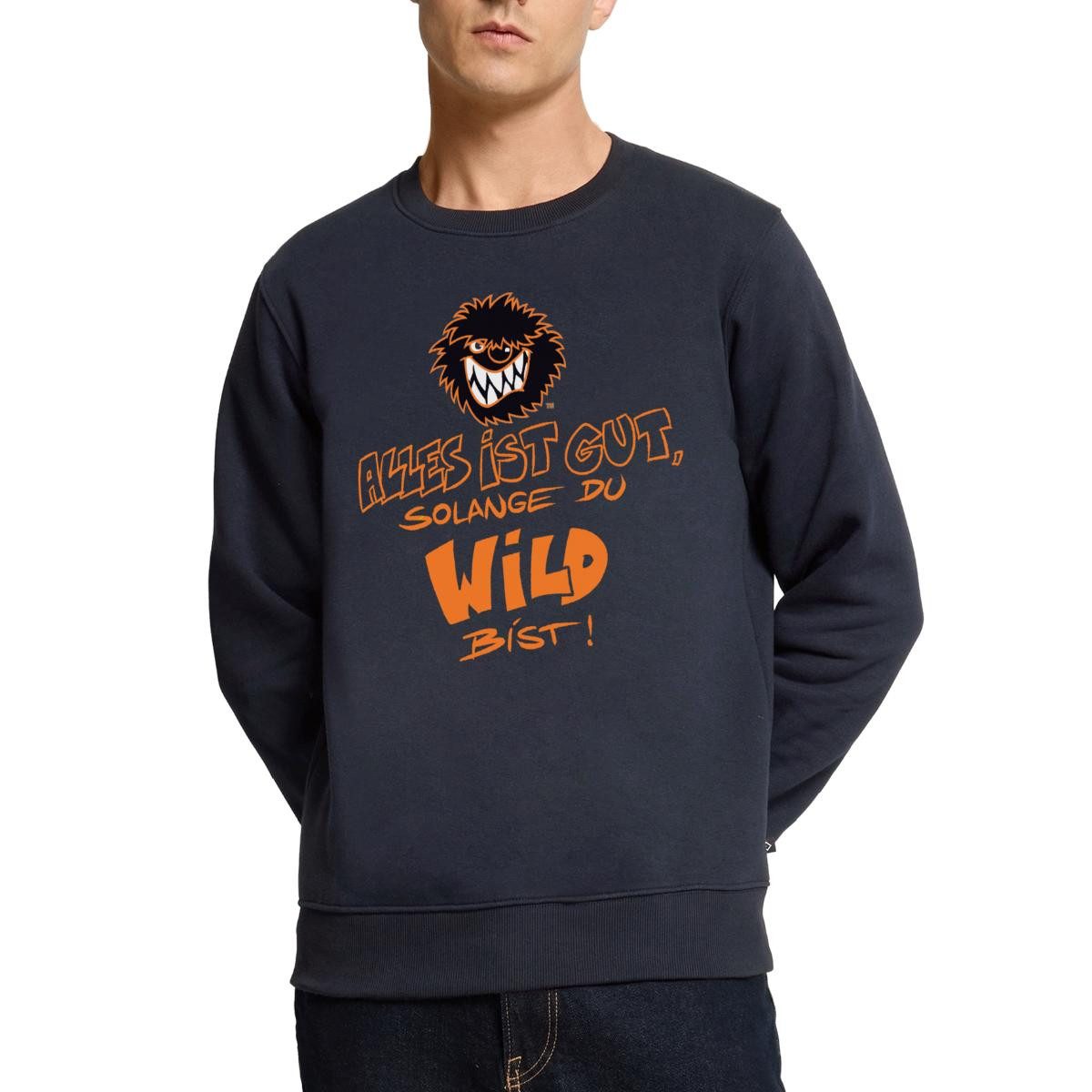 Sweatshirt Die Wilden Kerle Spruch Motto mit Logo Herren Premium Pullover