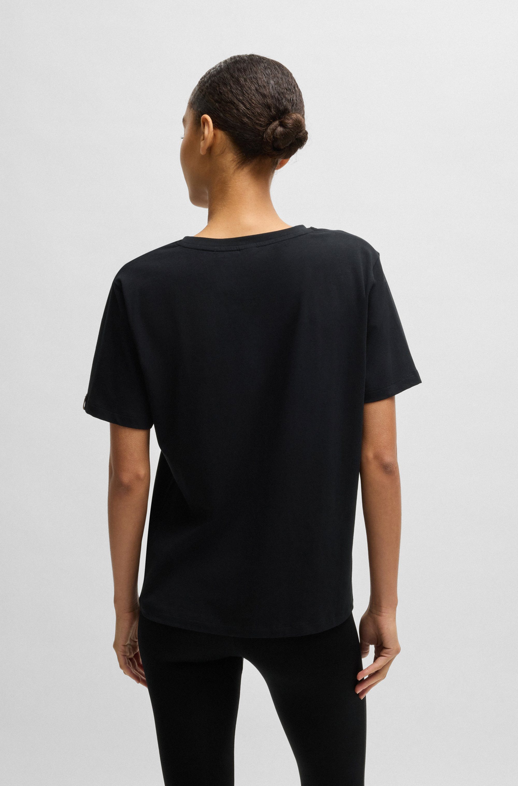 BOSS T-Shirt CI_T-Shirt mit BOSS Logo-Schriftzug günstig online kaufen