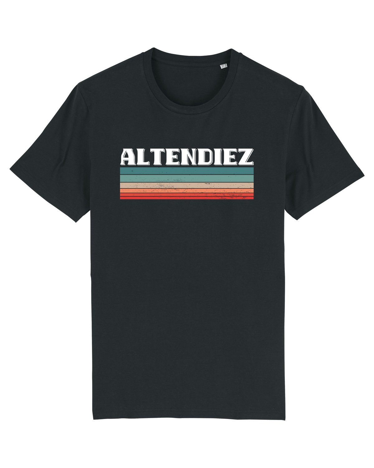 wat? Apparel Print-Shirt Altendiez (1-tlg) schwarz