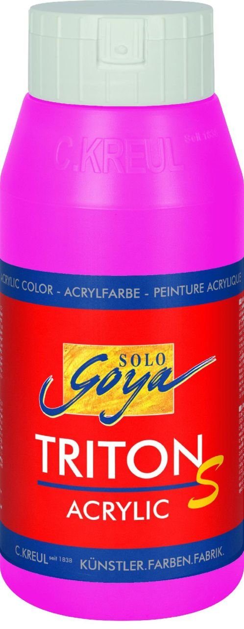 Kreul Acrylfarbe Kreul Solo Goya Acrylic Triton S violettrot 750 ml