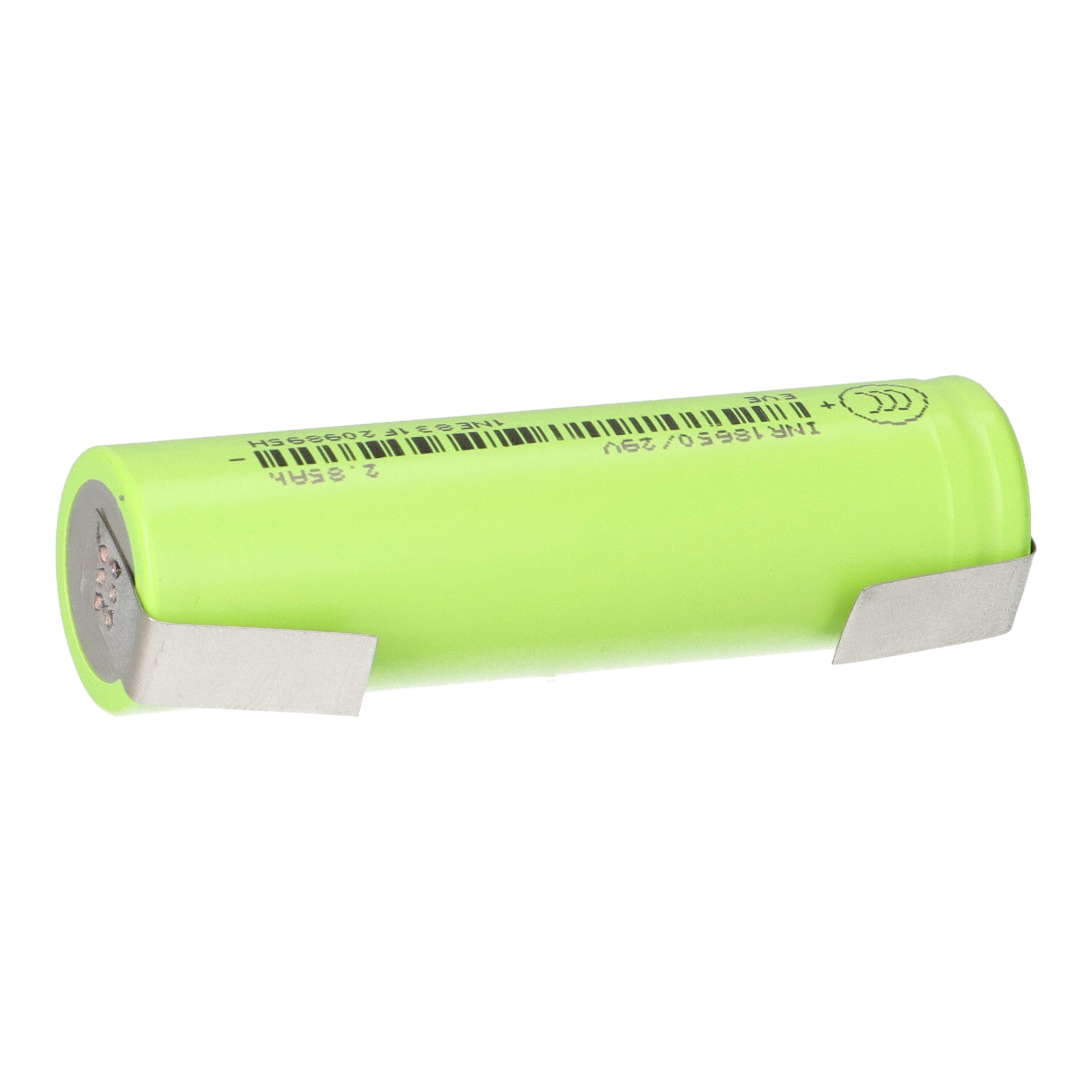 EVE EVE INR18650-29V 2850mAh 3,6V Li.Ion Entladestrom 8.4A U-Lötfahne Akku