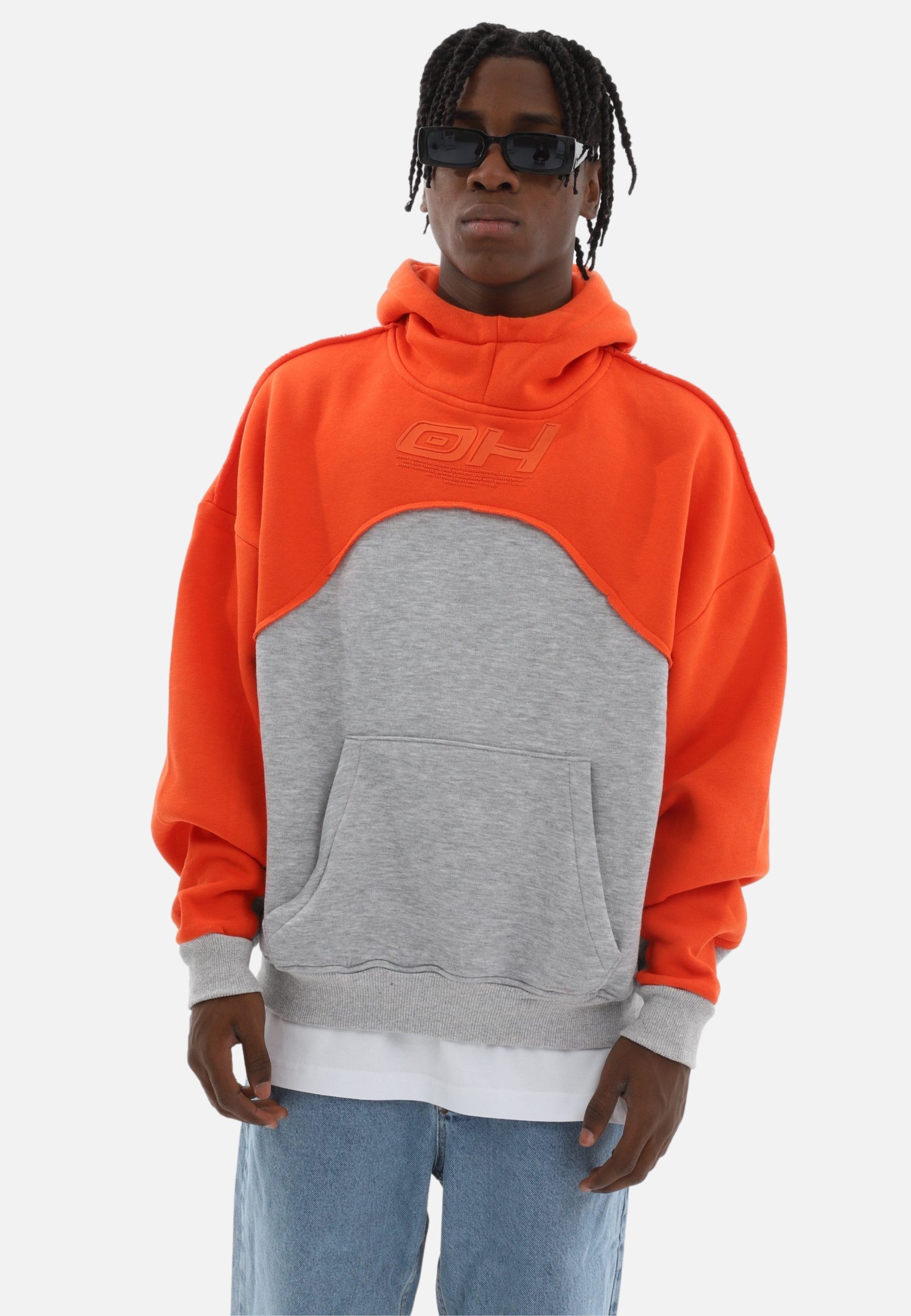 COFI Casuals Hoodie Oversize Hoodie Kapuzenpullover günstig online kaufen