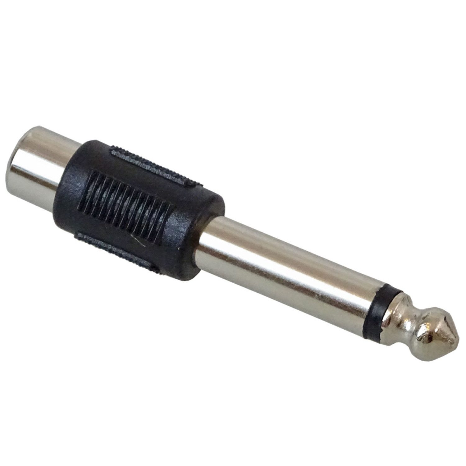 keepdrum keepdrum ADA050 Adapter RCA Cinch - 6,3 Klinke 4 Stück Audio-Adapter 6,35-mm-Klinke zu RCA, Hochwertige Verarbeitung