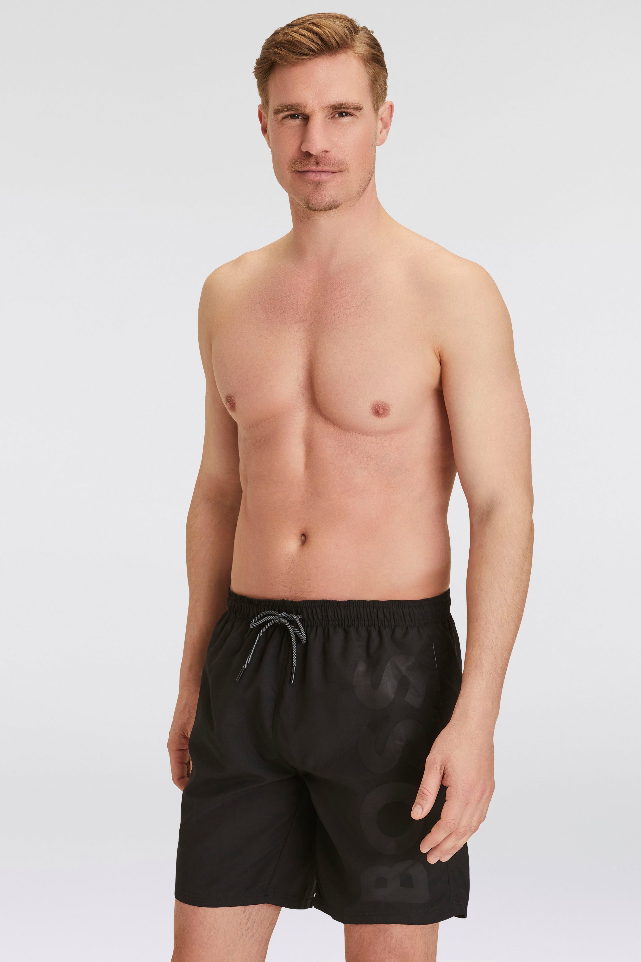 BOSS Badeshorts Orca mit BOSS Print günstig online kaufen