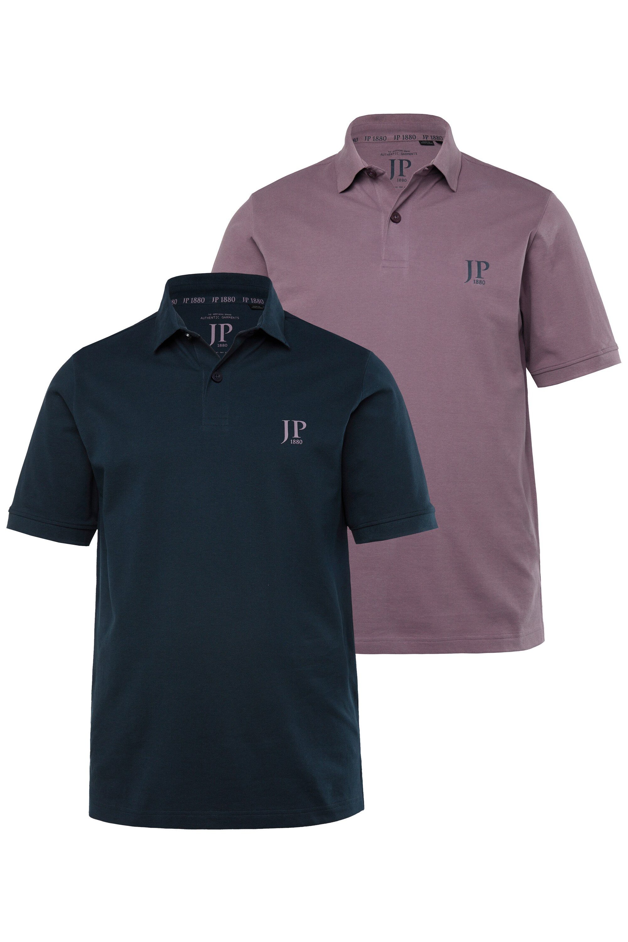 JP1880 Poloshirt Poloshirts Basic 2er-Pack Piqué günstig online kaufen