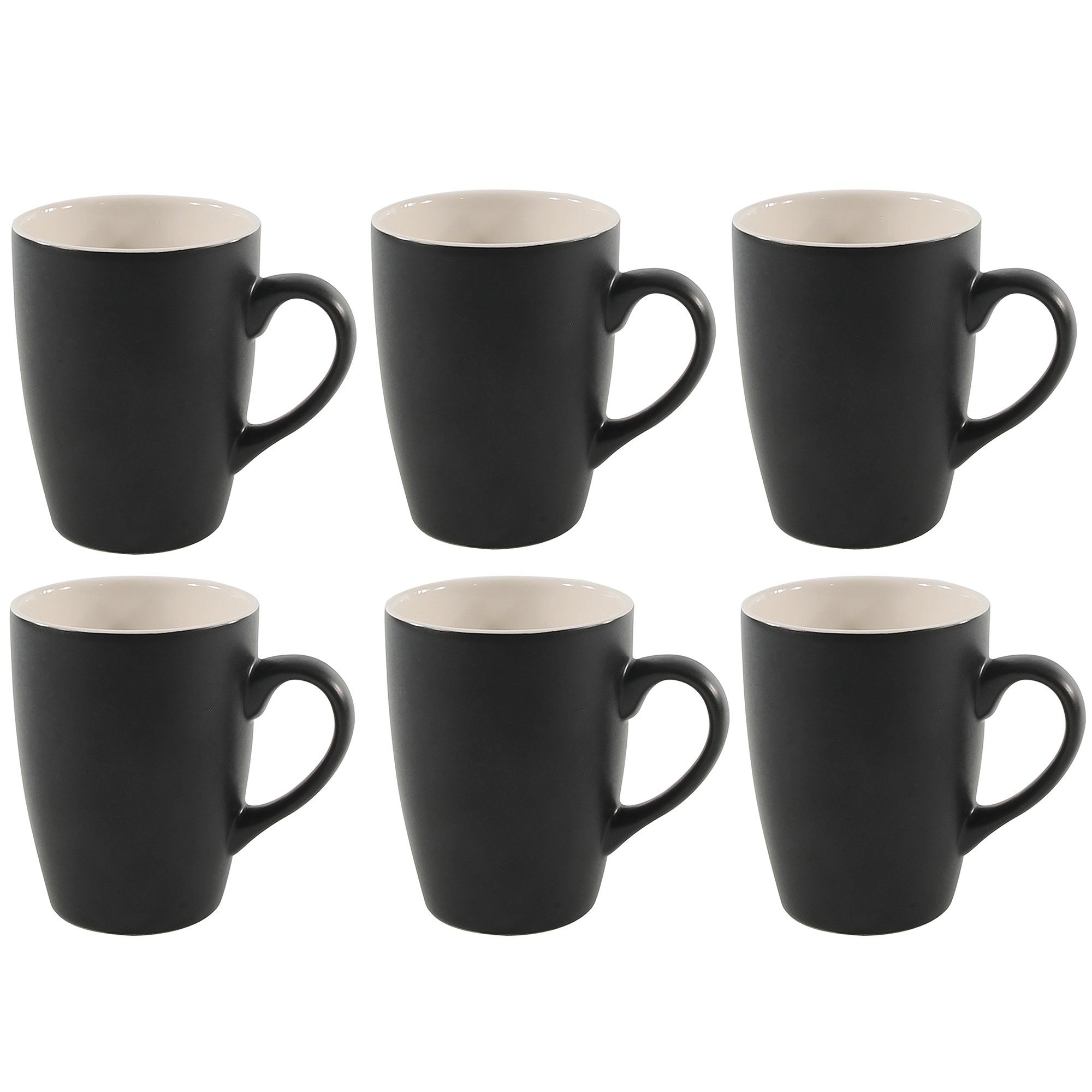Annastore 6-tlg. Becher Tasse Kaffeebecher-Set bunte - Teetasse Kaffeetasse Tassen