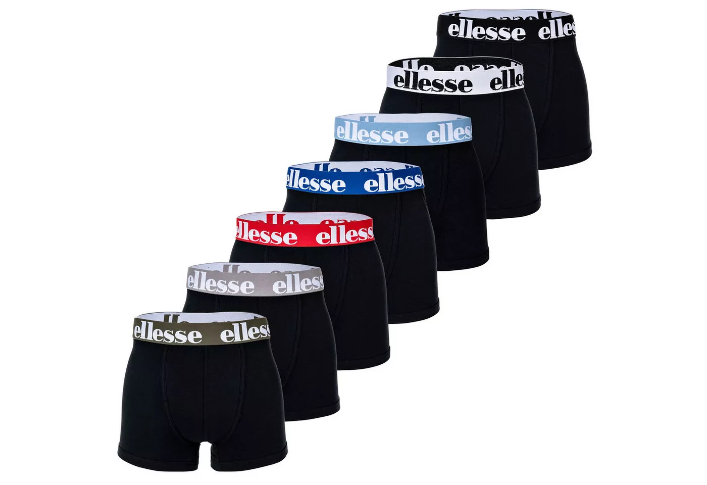 Ellesse Boxer Herren Boxershort 7er Pack Baumwolle (Packung, 7er Pack)