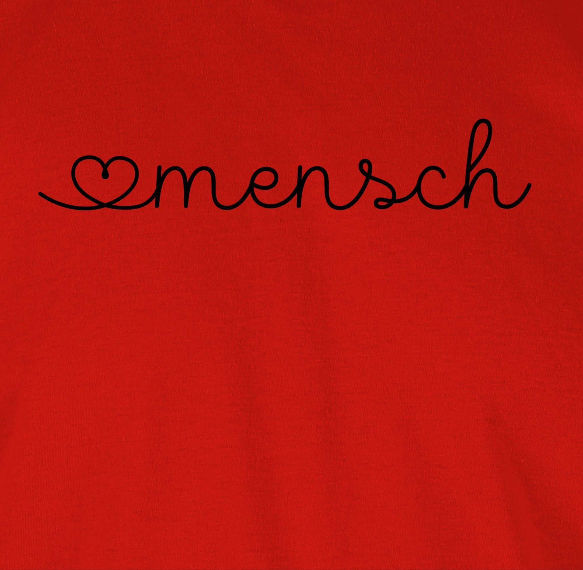 Shirtracer T-Shirt Herzensmensch Geschenk - Freundin Freund Seelenverwandte Ostergeschenk Valentinstag Partner Liebe