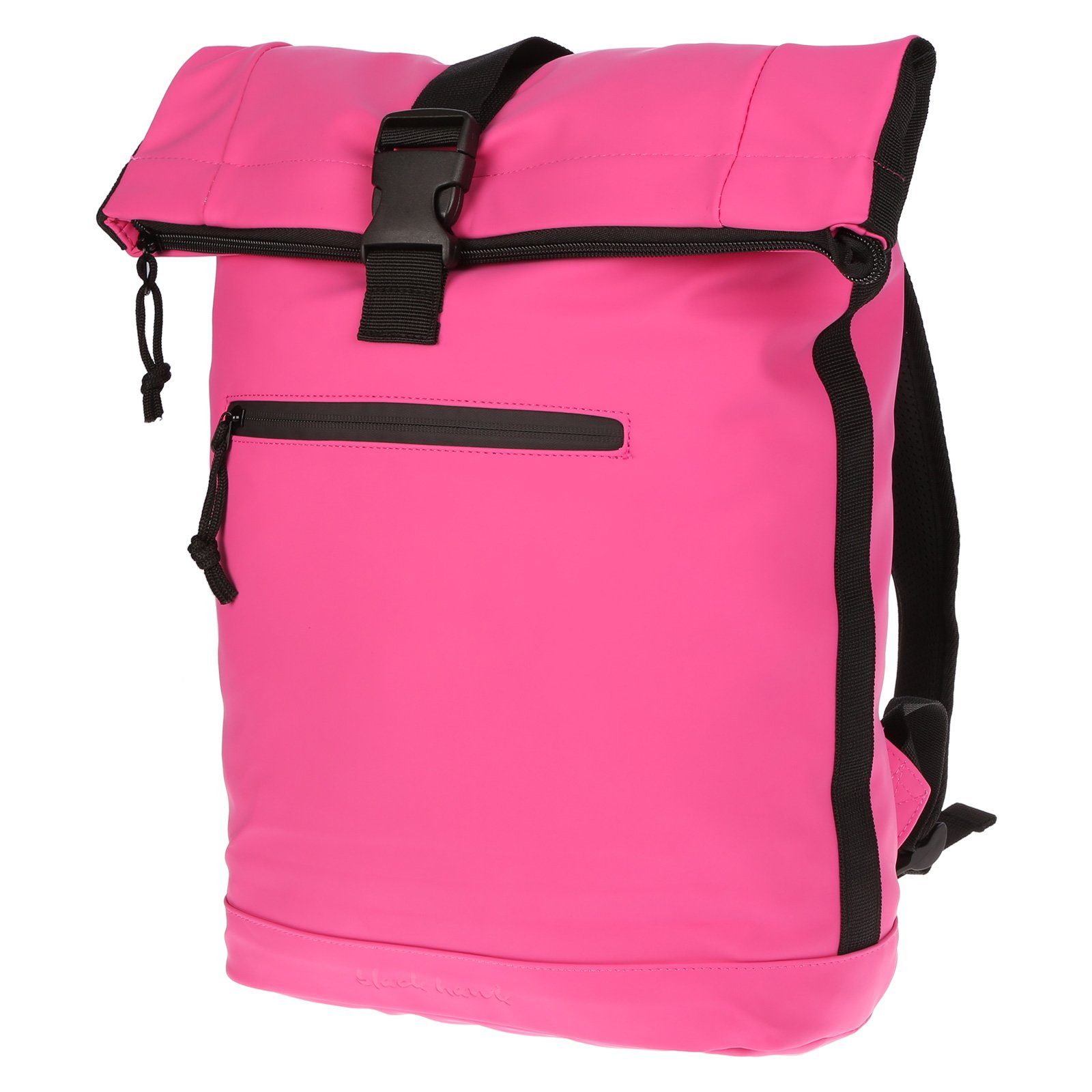 Christian Wippermann Cityrucksack Großer moderner Damen Rollup Rucksack Plane Tasche (1-tlg), Fahrradrucksack Kurier Rollup Bag