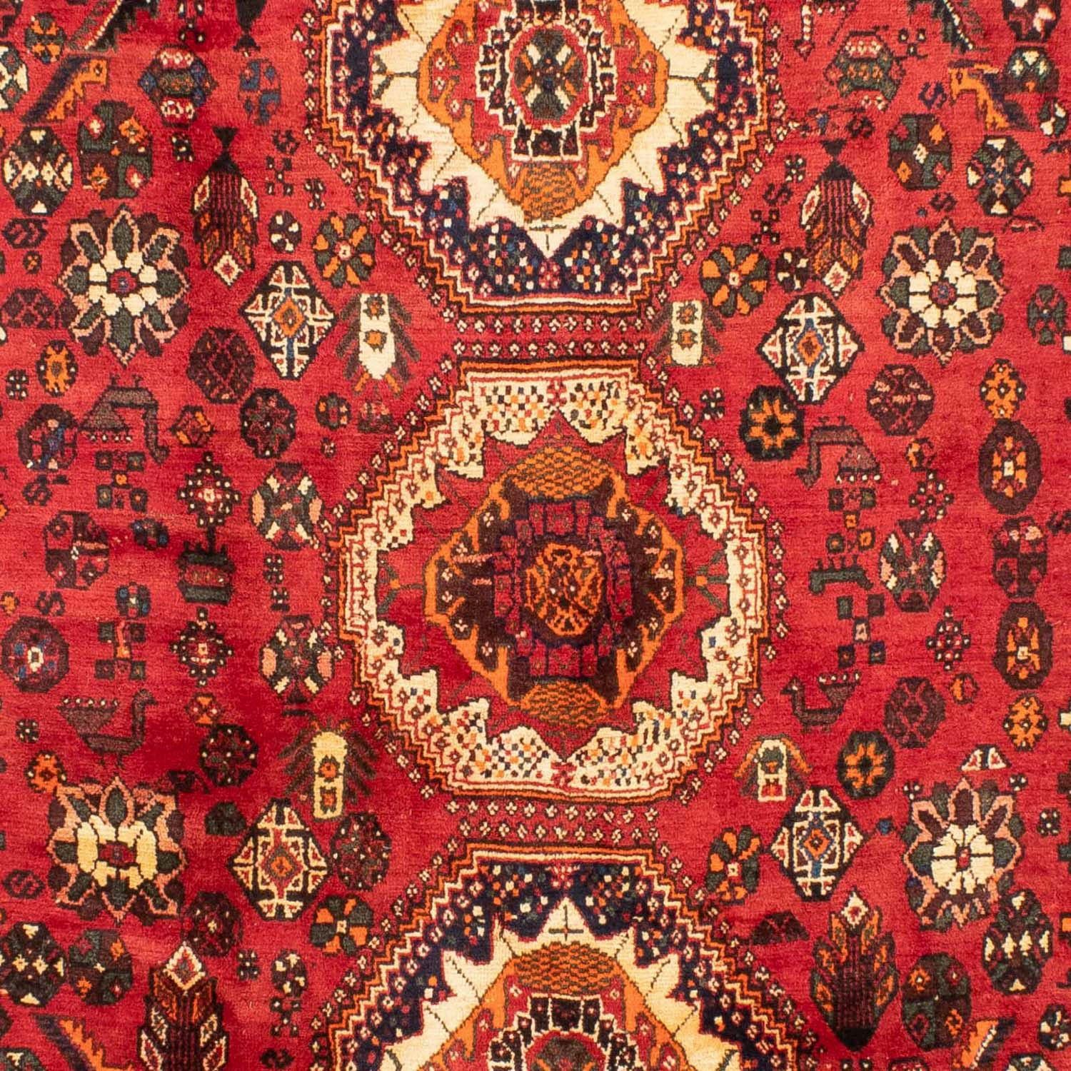 Medaillon Rosso Shiraz Unikat rechteckig, mm, mit cm, x Wollteppich Zertifikat 10 morgenland, 193 260 Höhe: