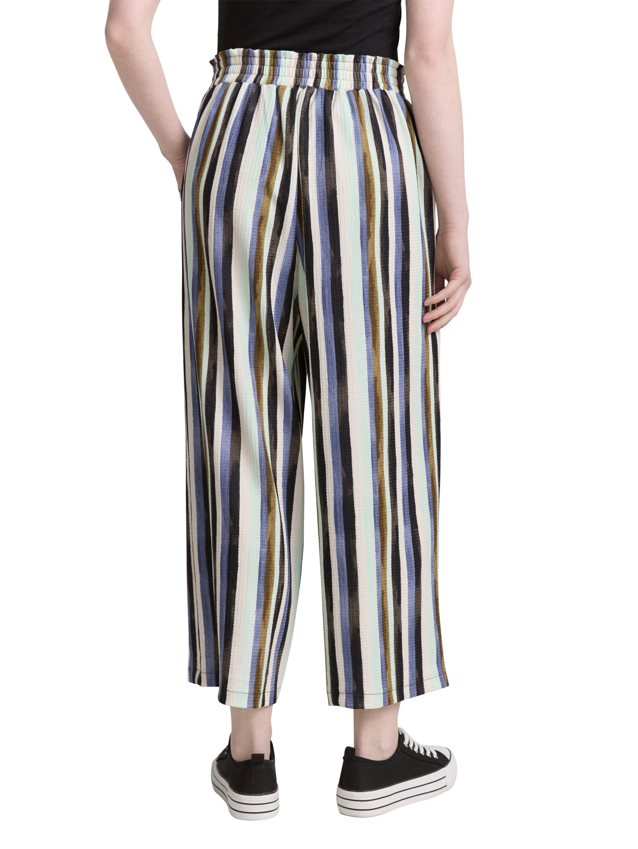 TOM TAILOR Denim Stoffhose Sommerhose mit elastischem Bund günstig online kaufen