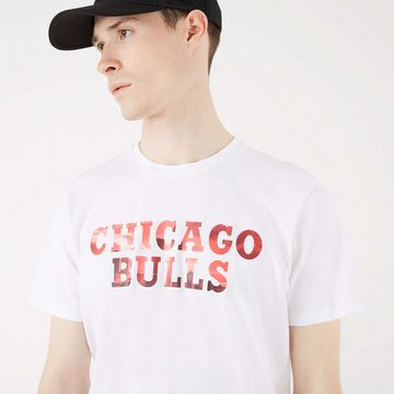 New Era T-Shirt NBA Chicago Bulls Photographic Wordmark