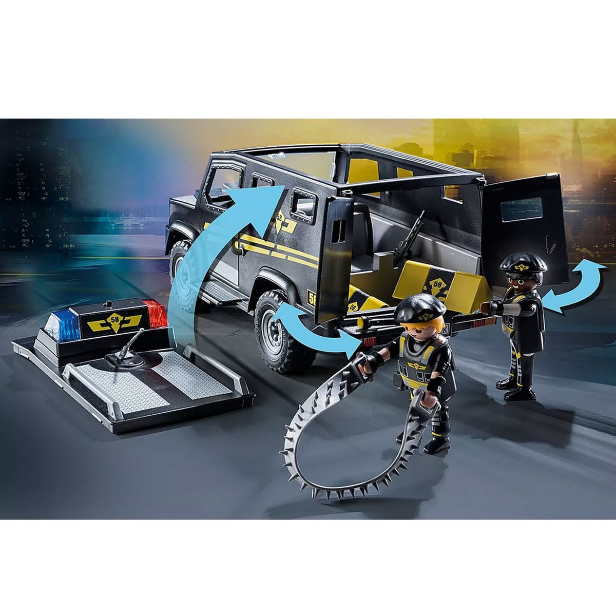 Playmobil® Spielwelt PLAYMOBIL® 70869 - City Action - Polizei, Verfolgung d günstig online kaufen