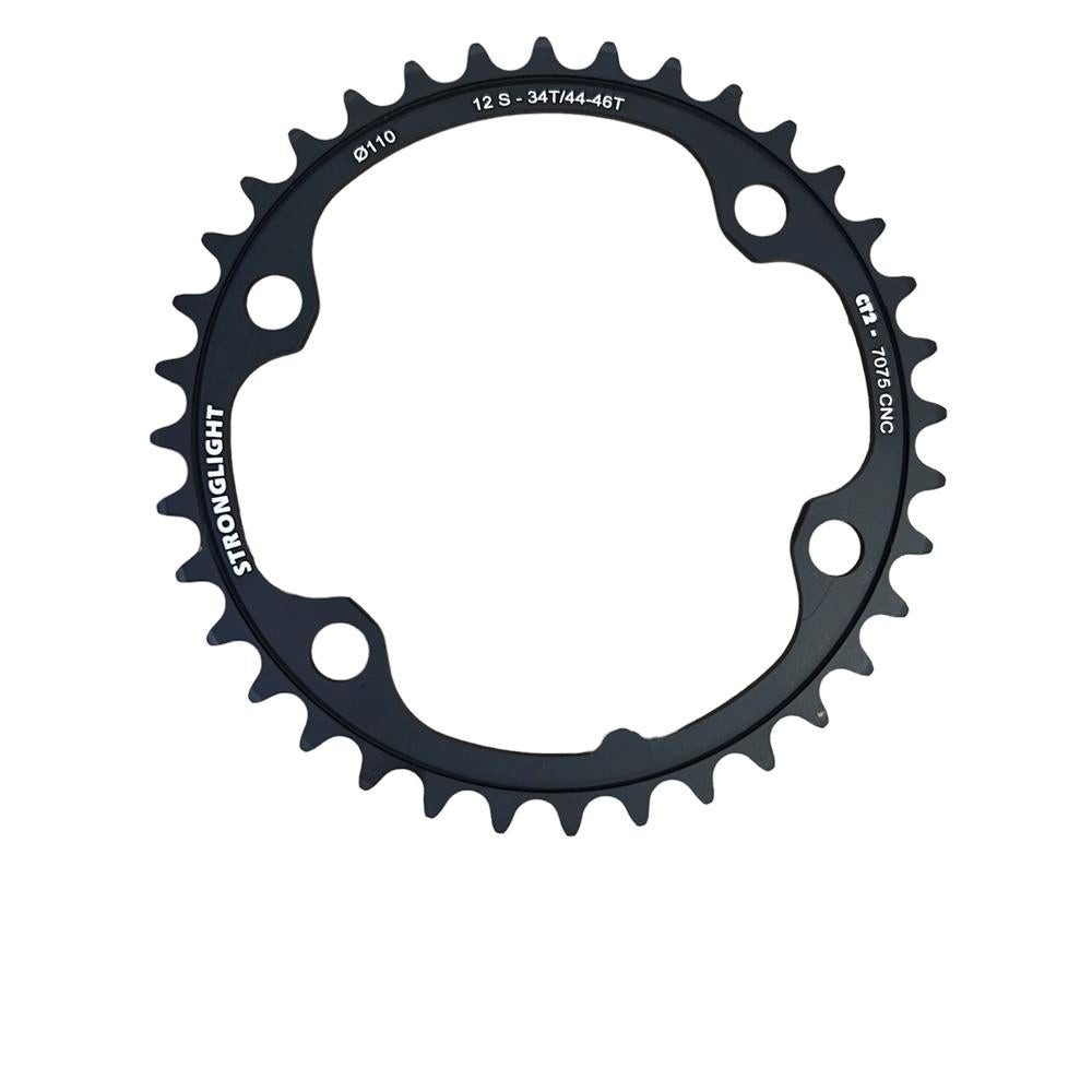 Kettenschaltung Stronglight Kettenblatt 34 Zähne Ø110mm für Shimano FC-R8100/7100 12-f