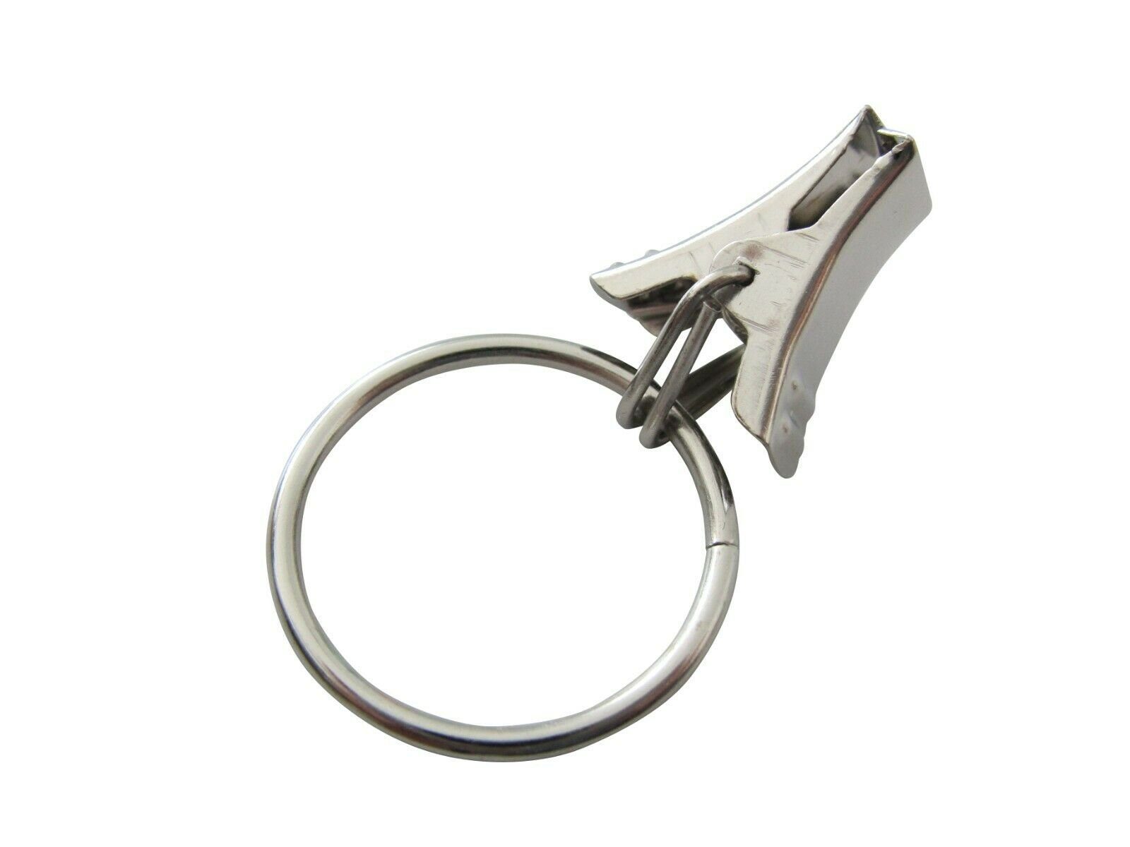 rewagi Gardinenhaken Metallklammer mit Ring Ø 23mm, Gardinenklammer, Gardinenhaken, Gardinen, Vorhänge, Gardinenstangen, Seitenschals, Innenlaufsysteme, Flächenvorhänge, (10-St), Verkaufseinheit: 10, 25, 50, 75, 100 Stück