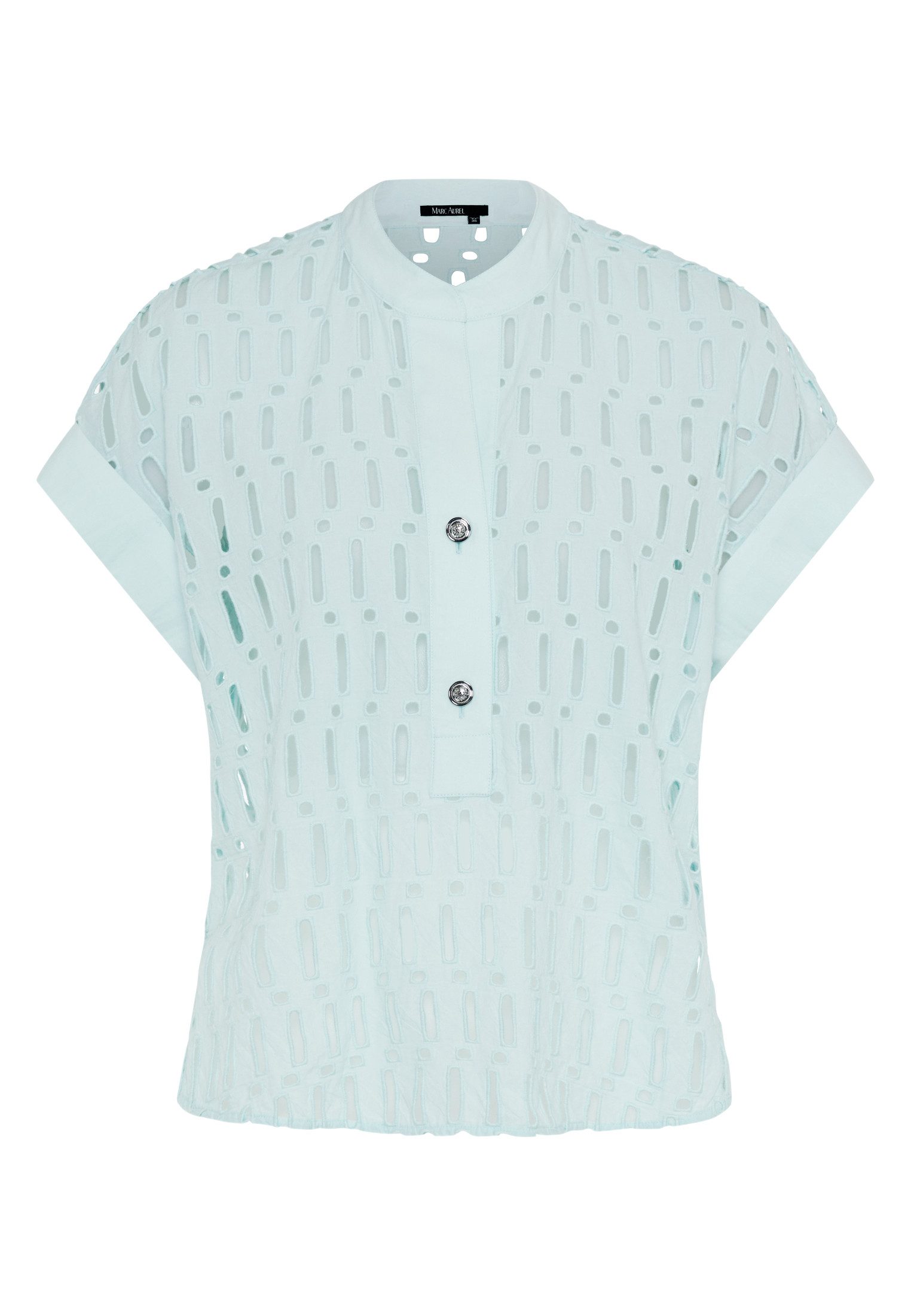 MARC AUREL Hemdbluse aus Lochstickerei