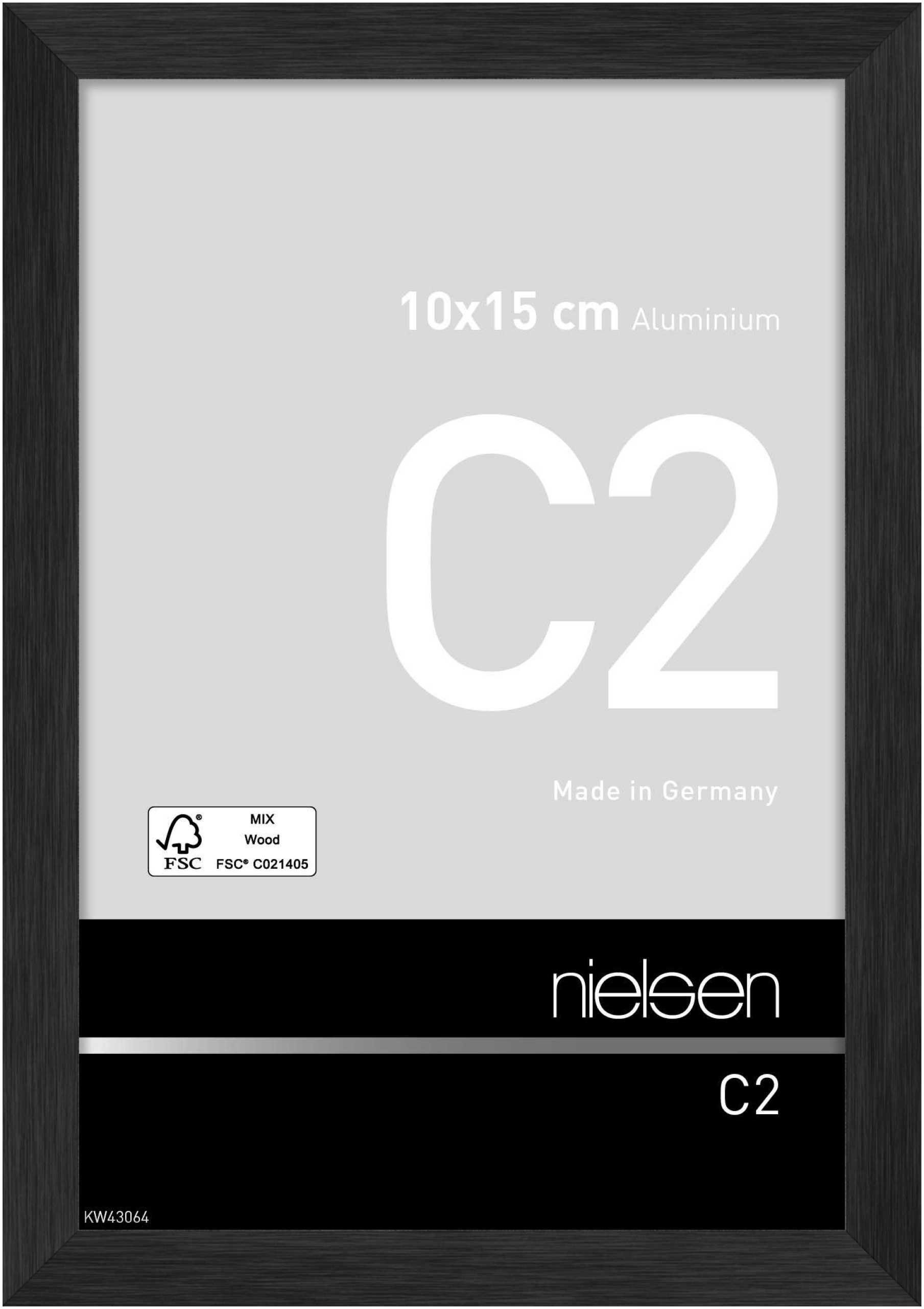 nielsen Bilderrahmen C2 mit Echtglas, (1 St)
