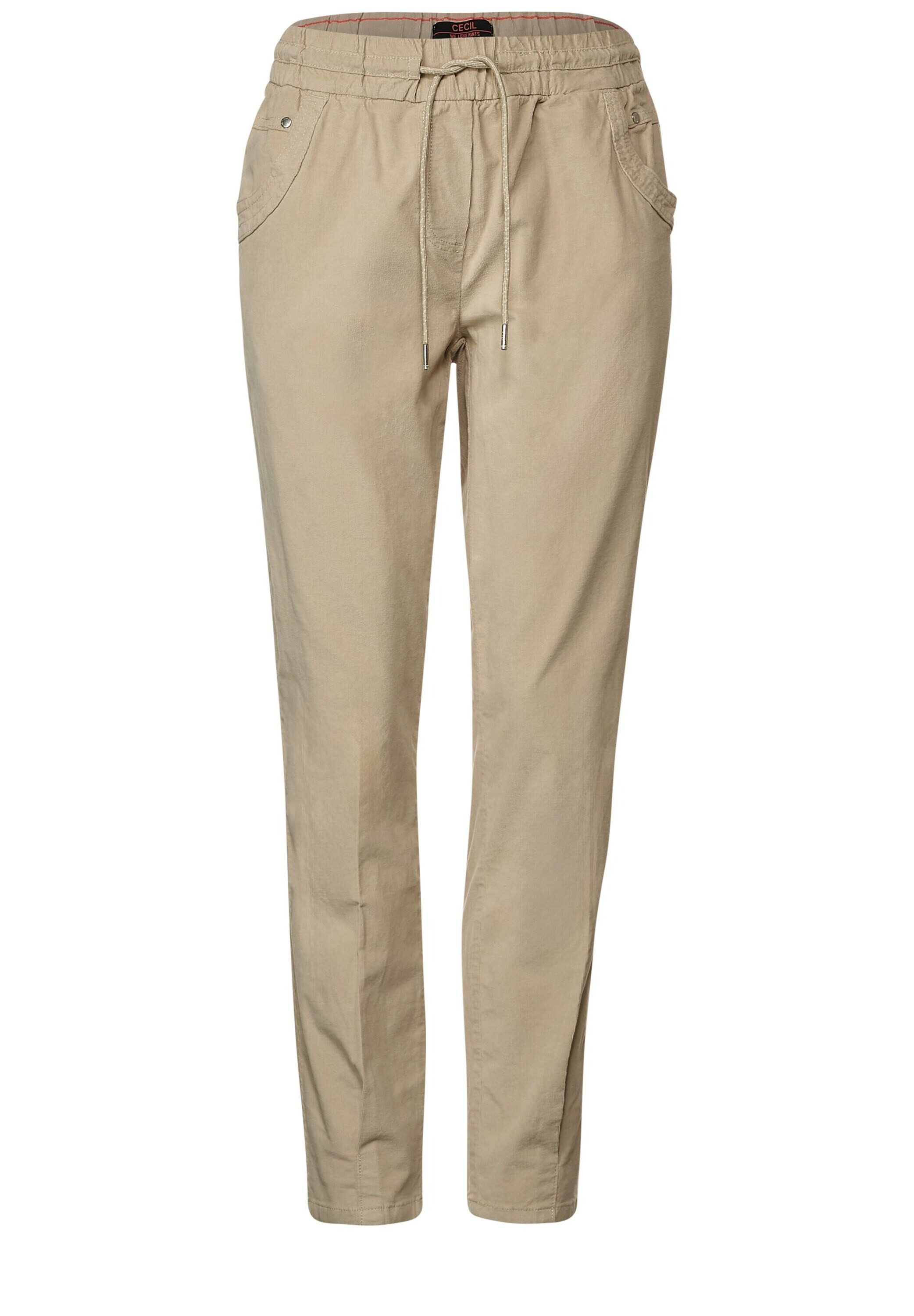 Cecil Cordhose (1-tlg) Plain/ohne Details