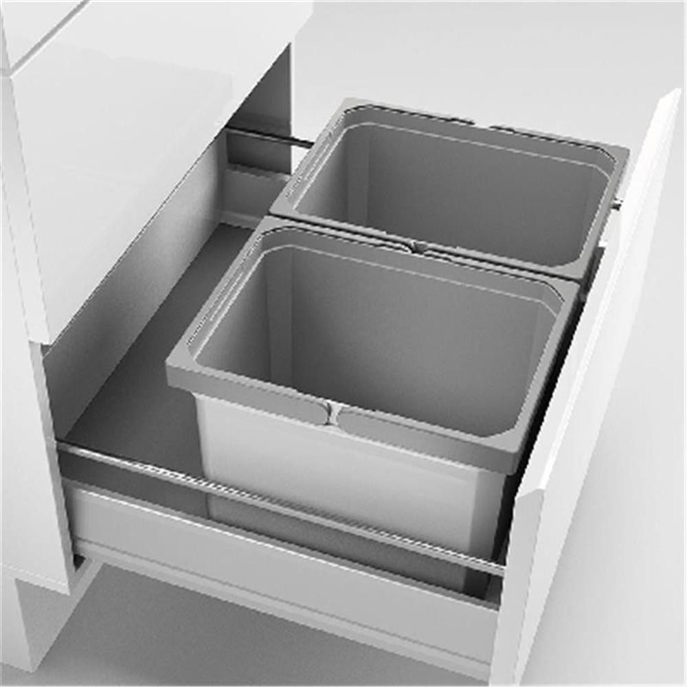 Naber Mülleimer Cox® Box 235 K/600-2, Abfallsammler für vorhandene Auszüge