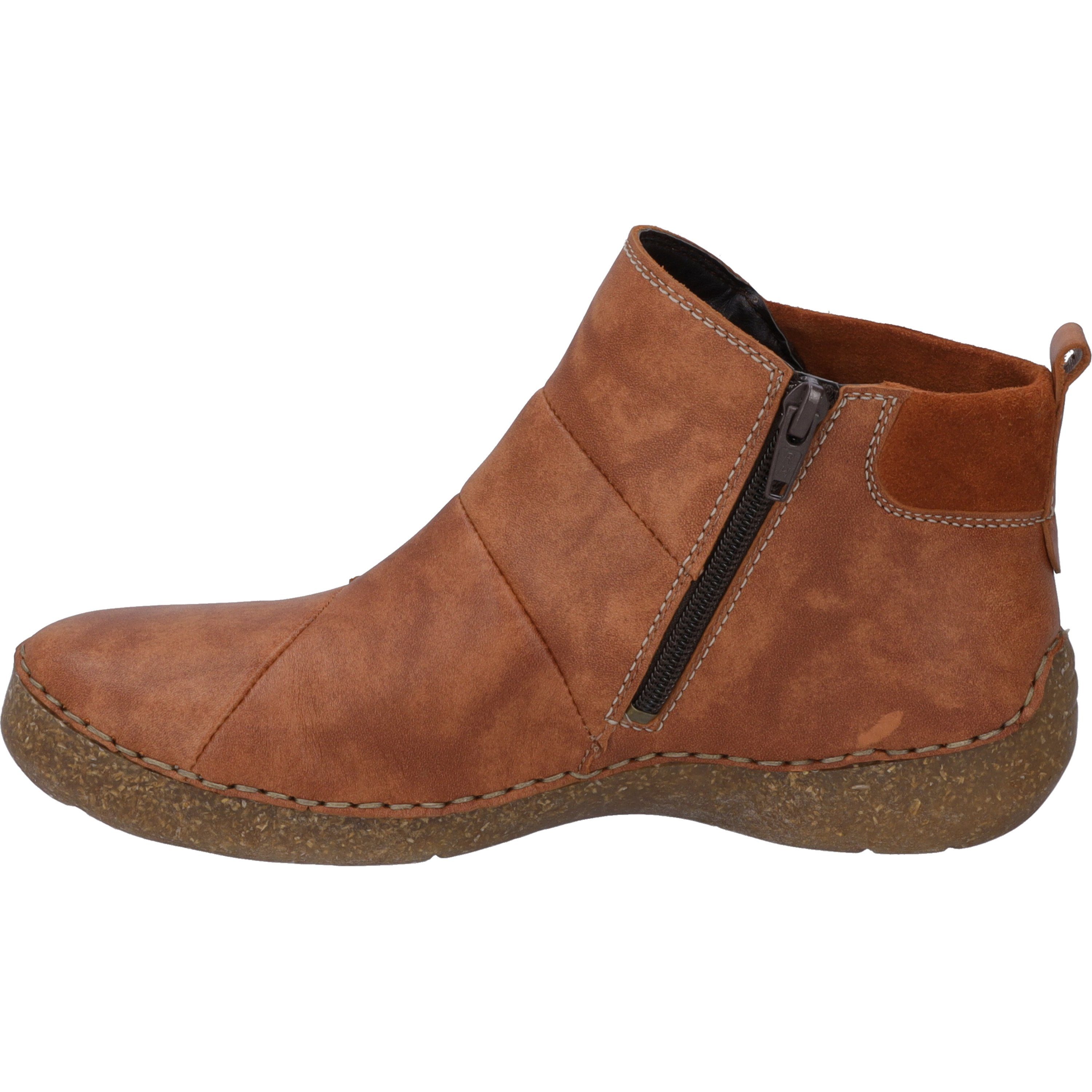 Josef Seibel Fergey 53,orange Stiefelette