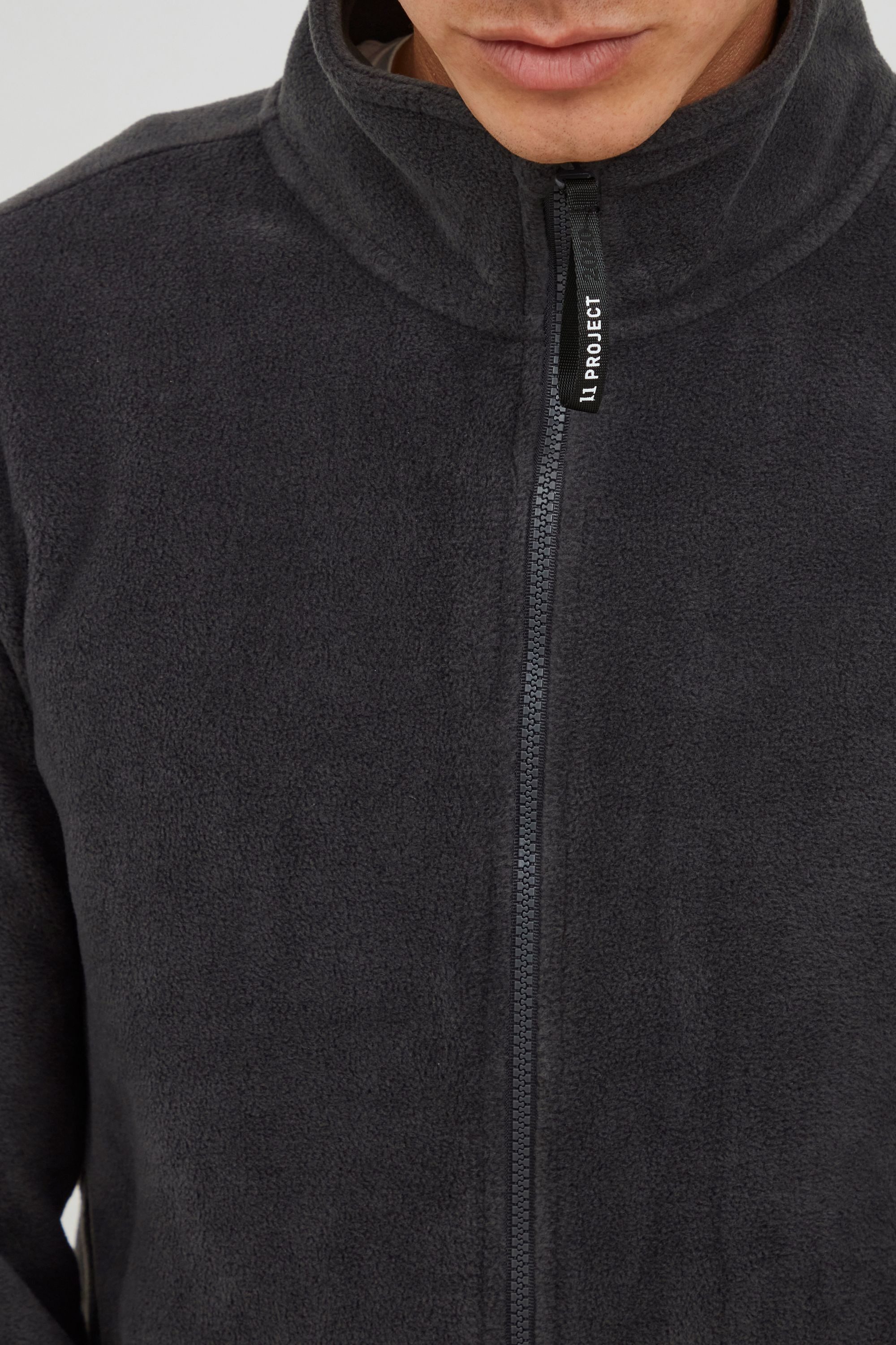 11 Project Fleecejacke PRMichalis Fleece Jacke mit Stehkragen