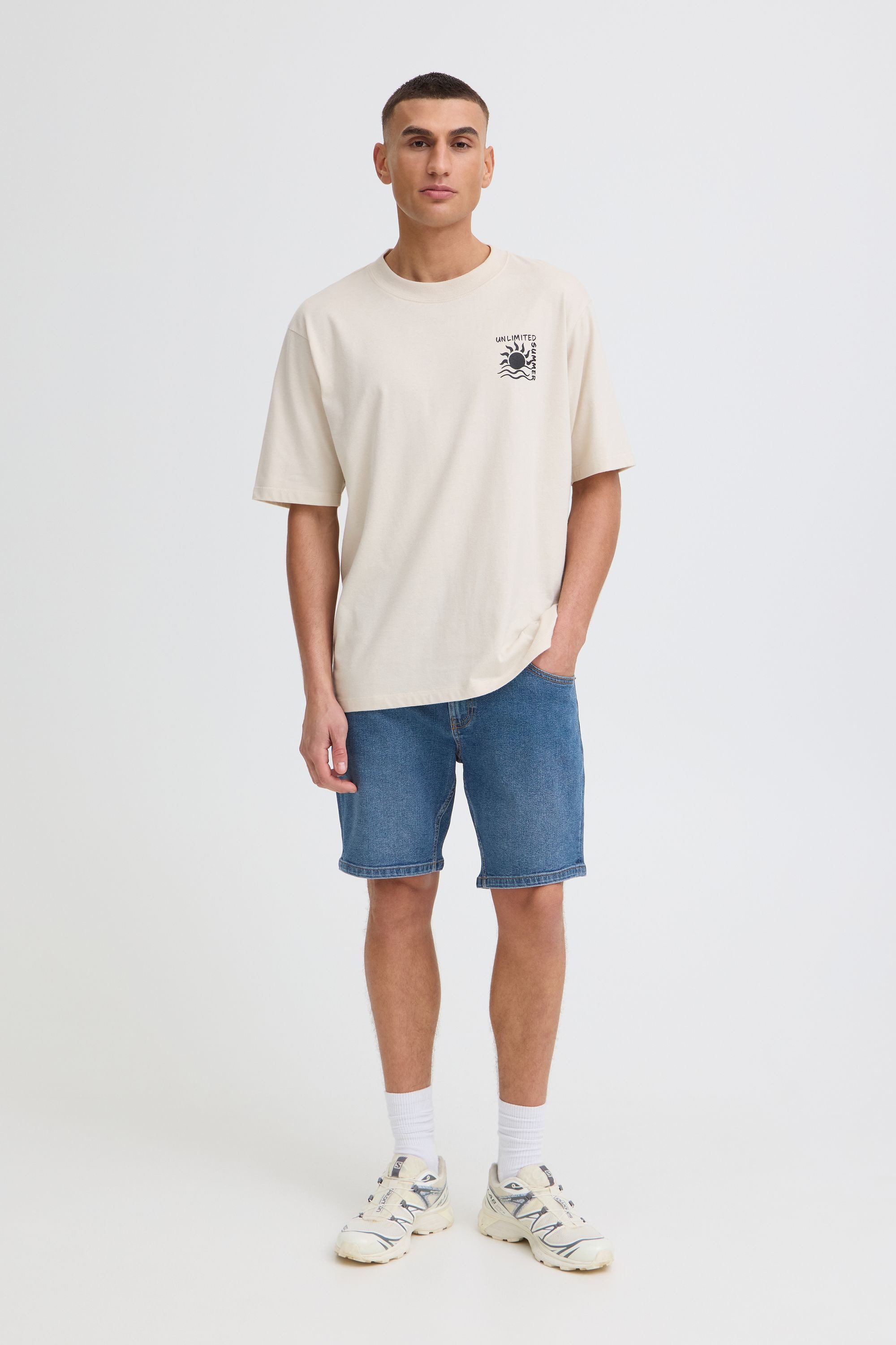 !Solid Jeansshorts SDPayton Basic Denim-Shorts