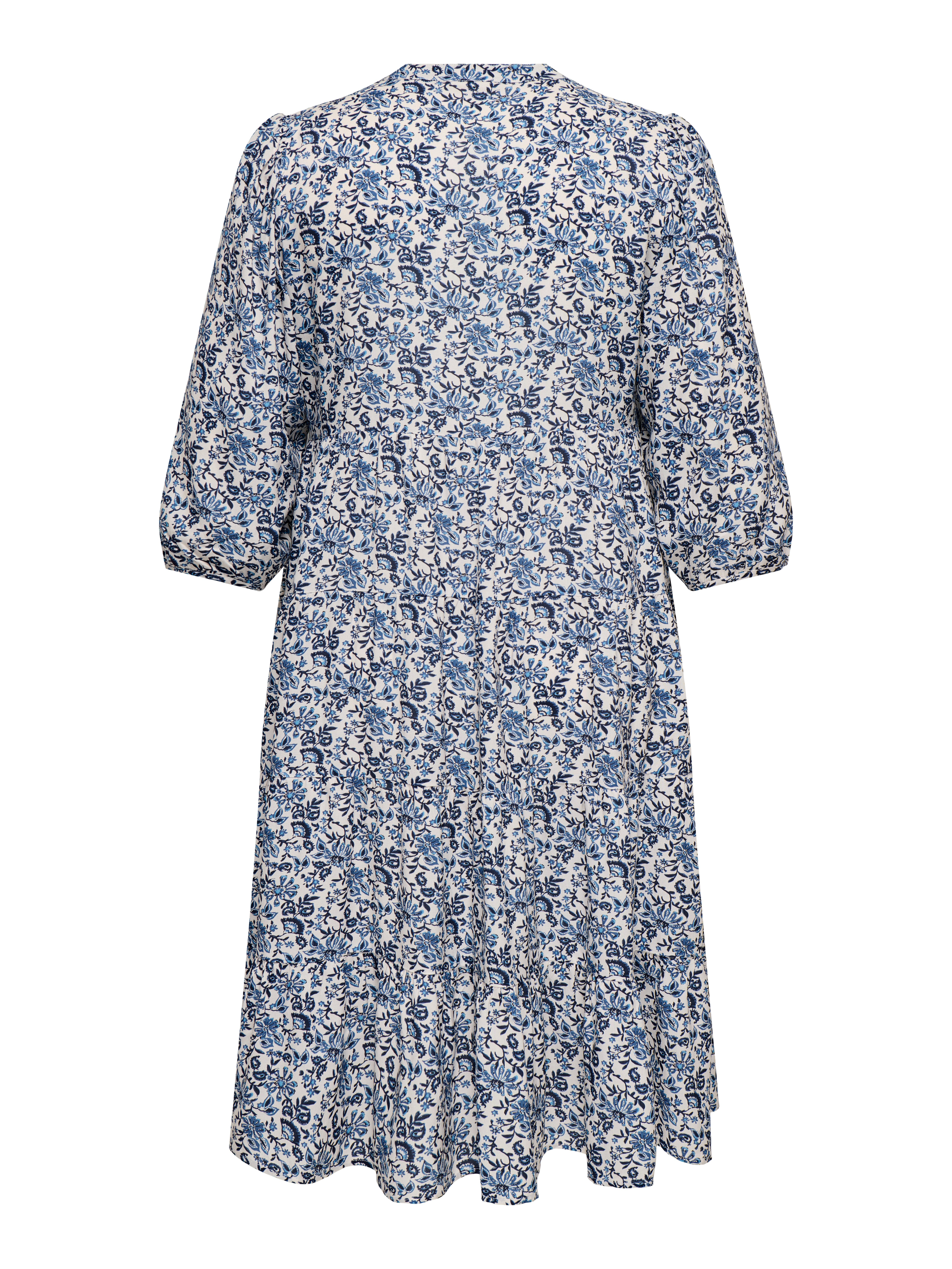 ONLY CARMAKOMA Tunikakleid CARMILANA 3/4 DRESS WVN NOOS Sommerkleid
