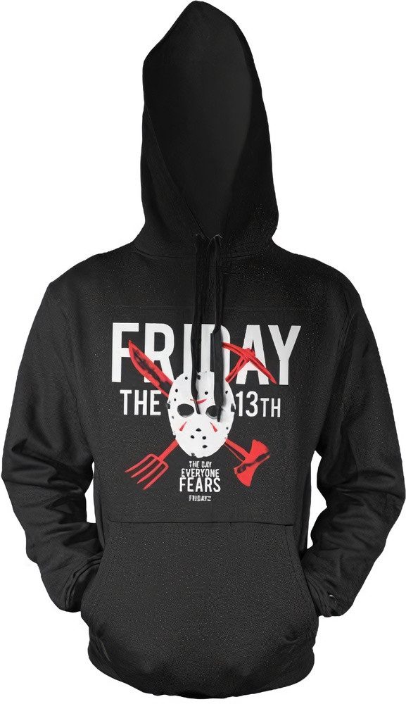 Friday the 13th Hoodie The Day Everyone Fears Big Tall Hoodie