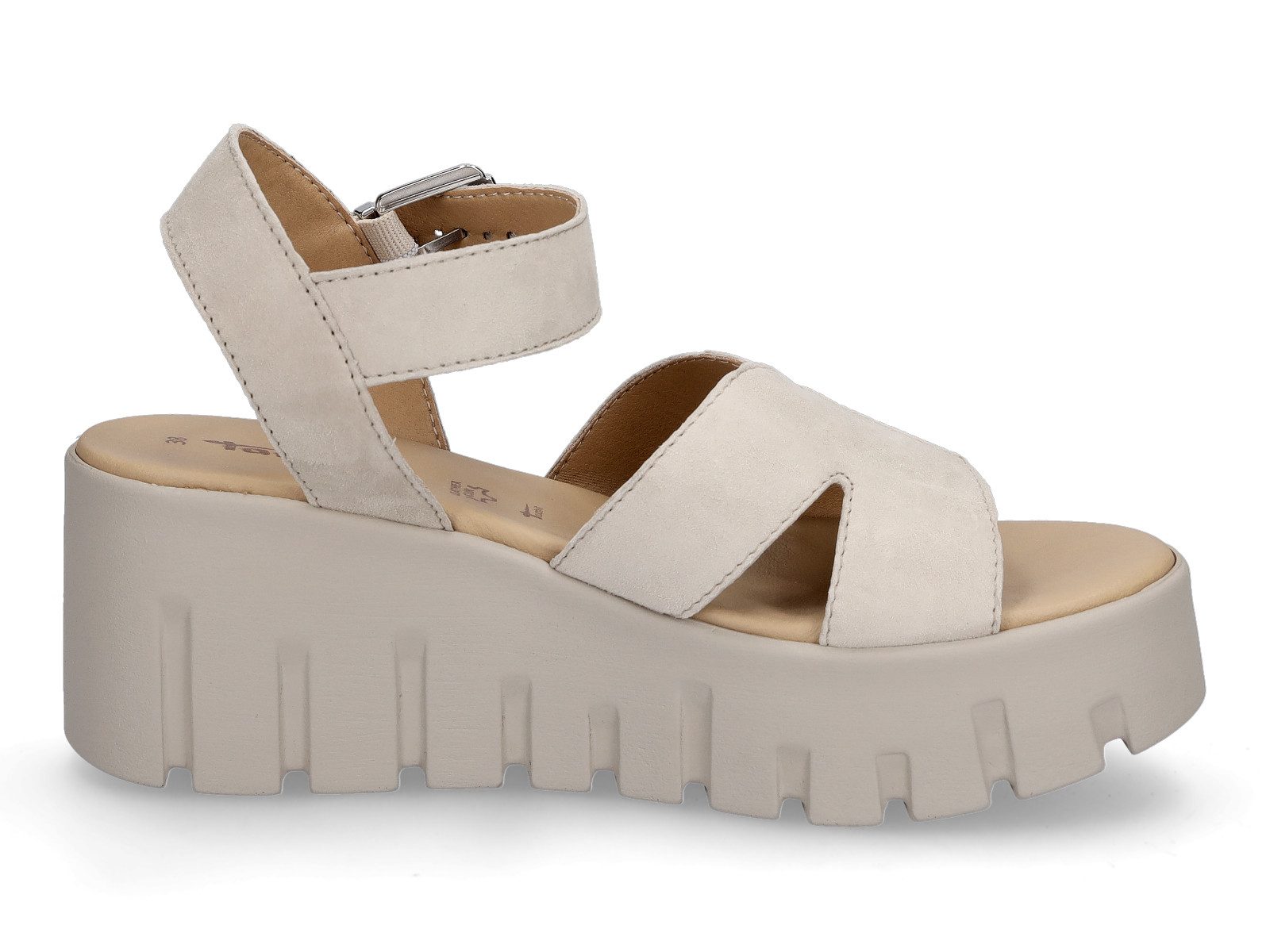 Tamaris Tamaris Damen Sandalette taupe Sandale – Bild 4 von 5