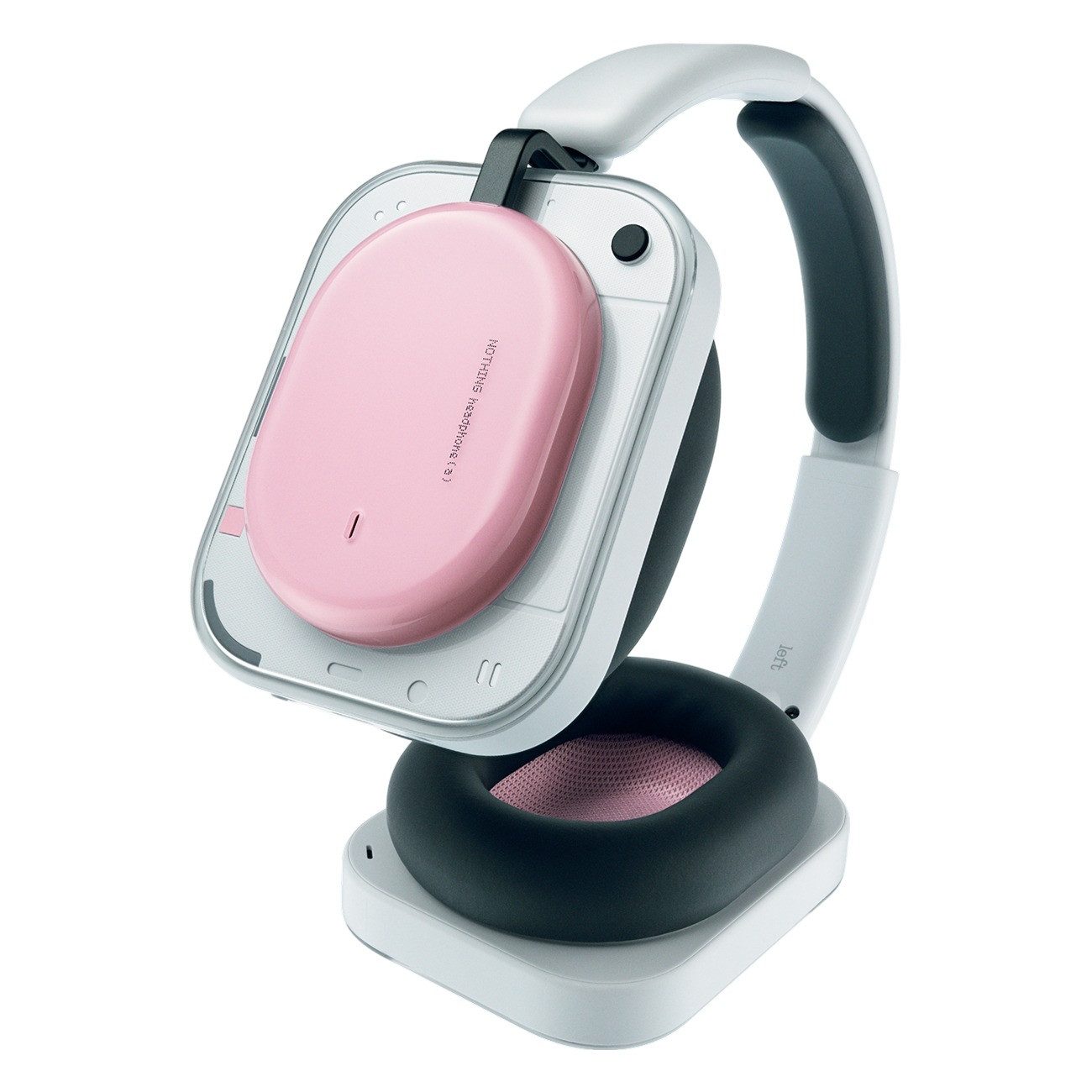 NOTHING Headphone (a) Over-Ear-Kopfhörer (Geräuschreduktion, Individuell belegbare Roller, Kraftvoller Hi-Res Sound mit LDAC)