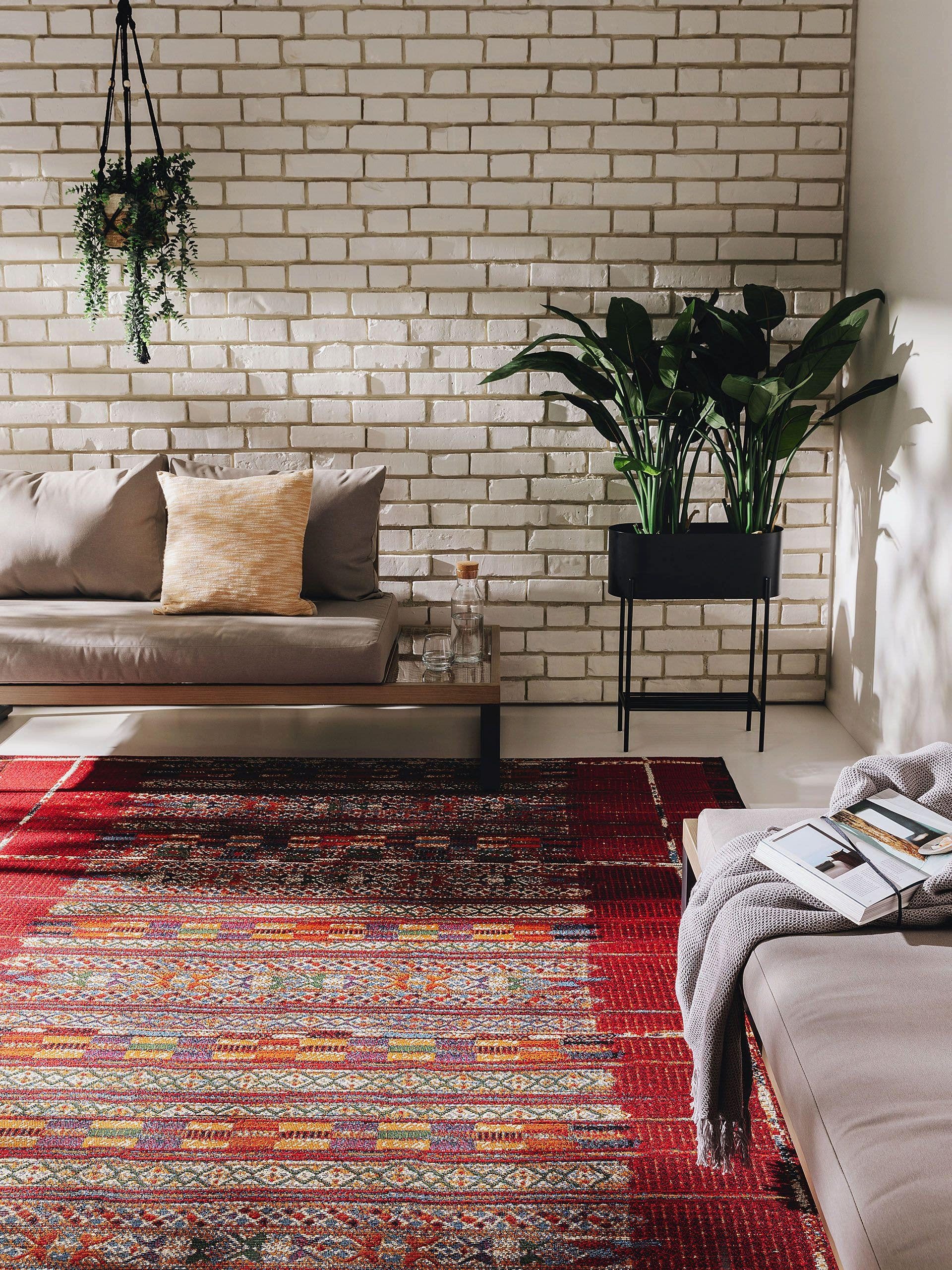 benuta Outdoorteppich Artis, rechteckig, Höhe: 5 mm, In- & Outdoorteppich, Pflegeleicht für Garten, Terrasse, Balkon, Küche