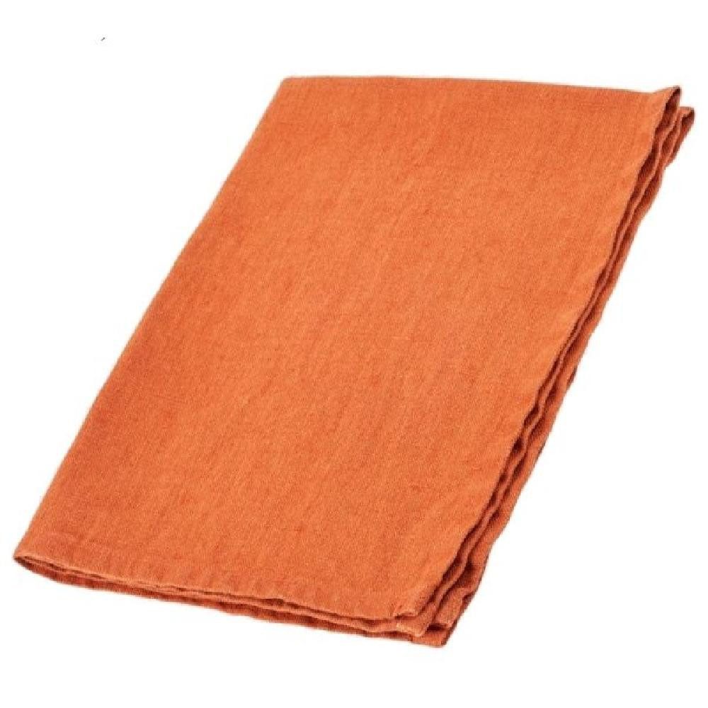 Lambert Tischdecke Stoffserviette Vilnius Leinen Rost (45x45cm)