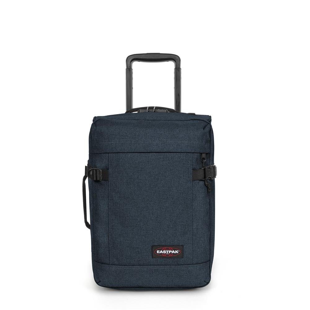 Eastpak Trolley TRANVERZ XXS, Triple Denim / Blau, aus Polyester, TSA-Codes günstig online kaufen