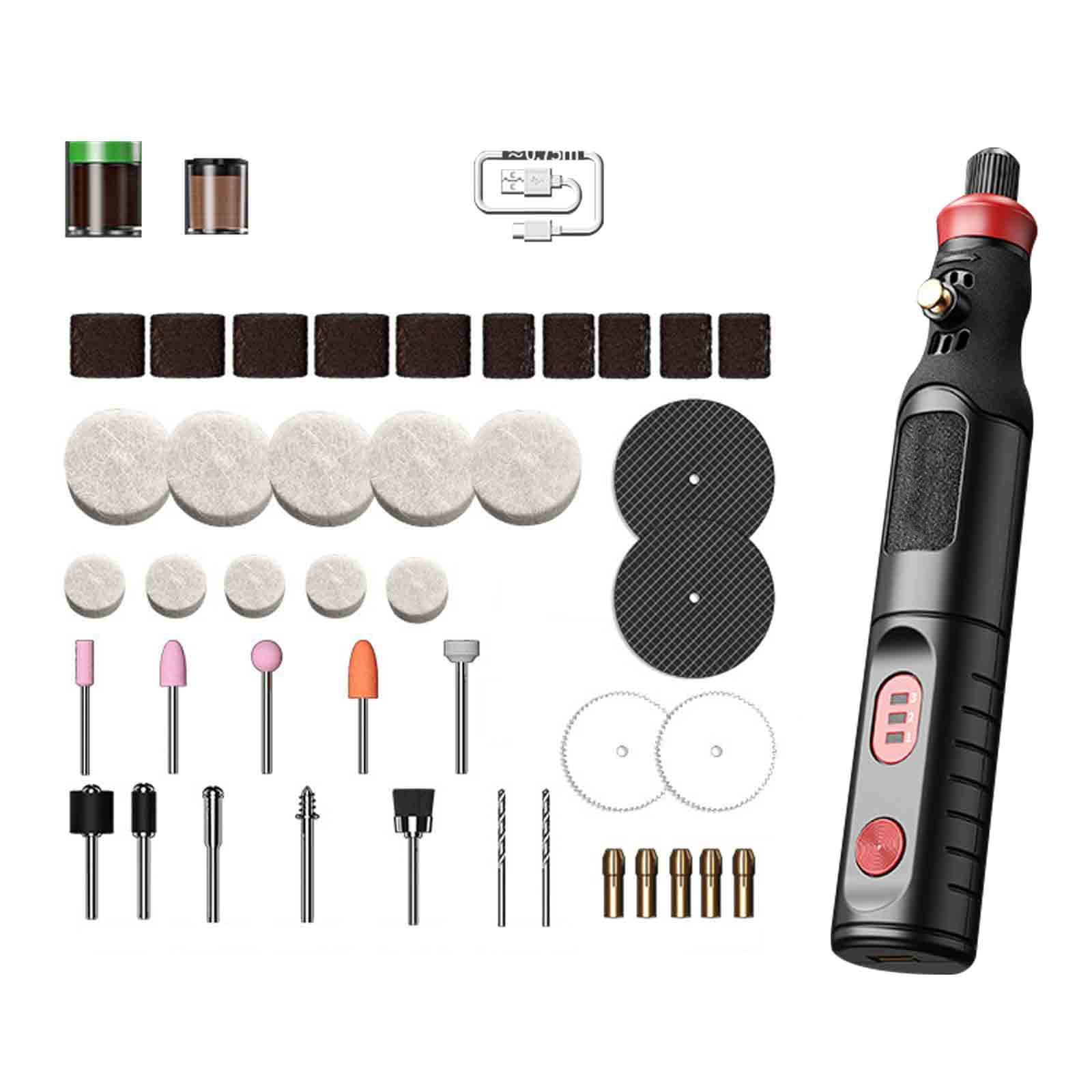 OKWISH Akku-Multifunktionswerkzeug Rotationswerkzeuge Graviergerät Schleife günstig online kaufen