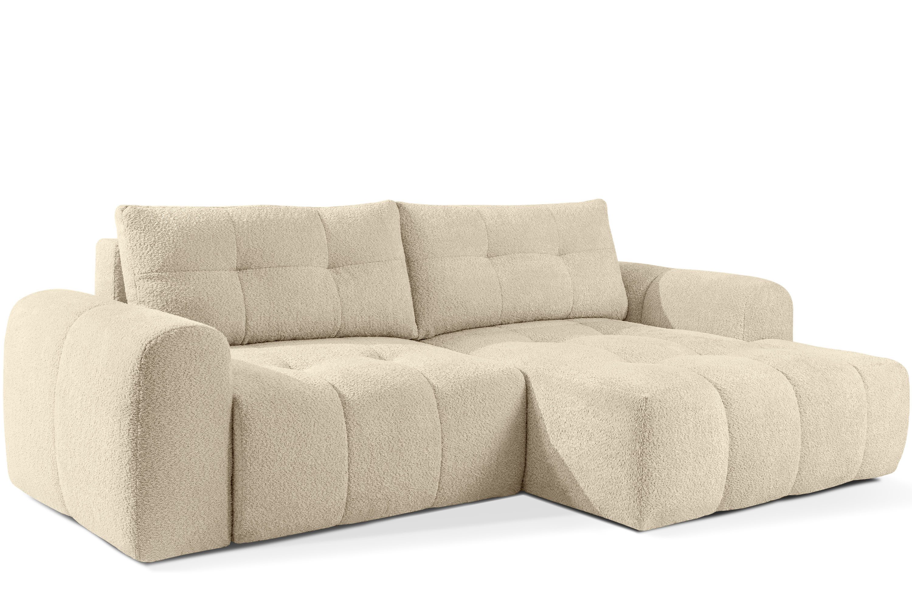 KONSIMO® Ecksofa RAVIA mit Schlaffunktion, Modern-Stil, Premiumqualität aus günstig online kaufen