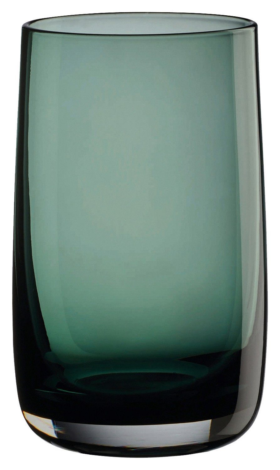 ASA SELECTION Longdrinkglas SARABI, Grün, Ø 8 cm, 400 ml, Glas, mundgeblasen