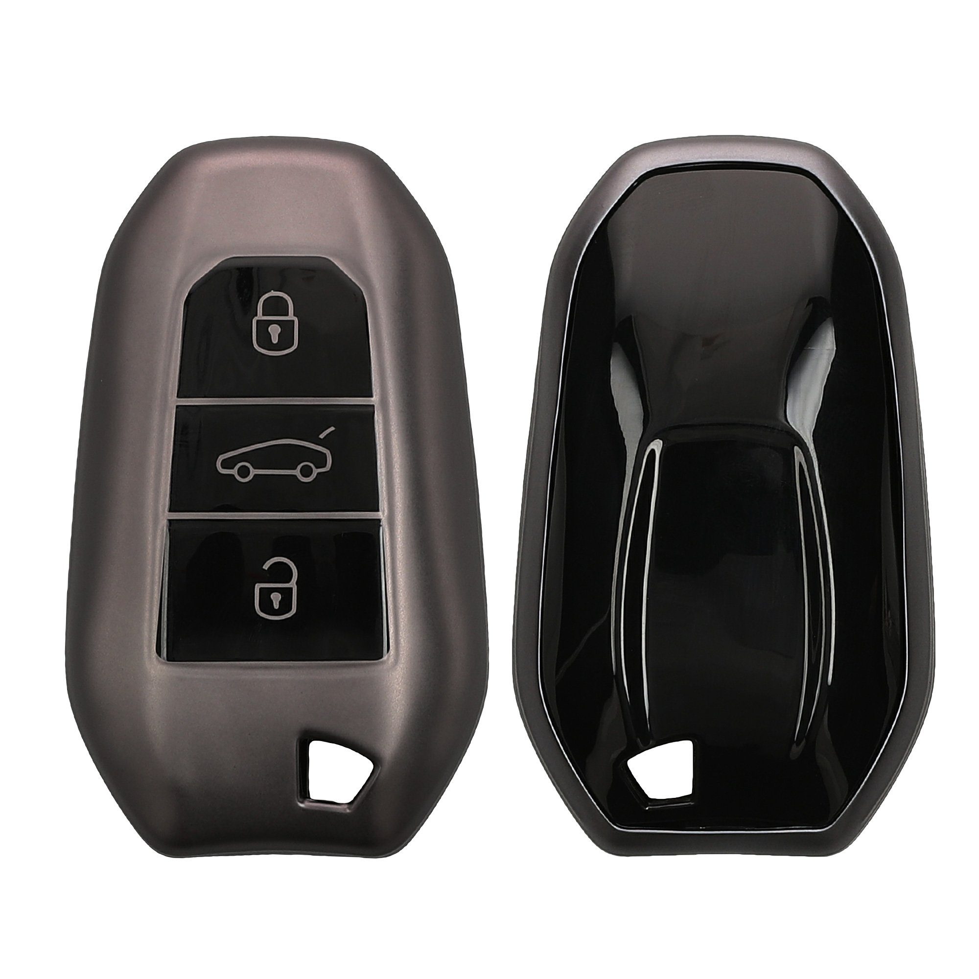 Schlüsseltasche Autoschlüssel Hülle für Peugeot Citroen