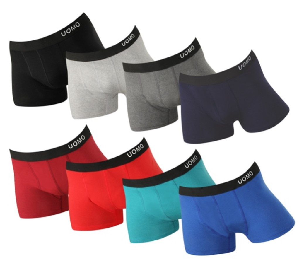 Jean&Pardian Boxershorts Uomo Retro Boxershorts 8er Pack aus 95% Baumwolle günstig online kaufen