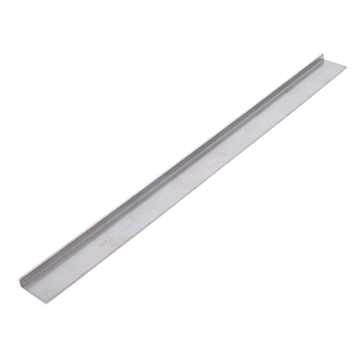 FEPS Winkelschließblech Türschonblech Schonungsblech für Türblatt Edelstahl gebürstet, (Universal), 30,00 × 2,20 × 0,65 cm – Bild 5 von 5