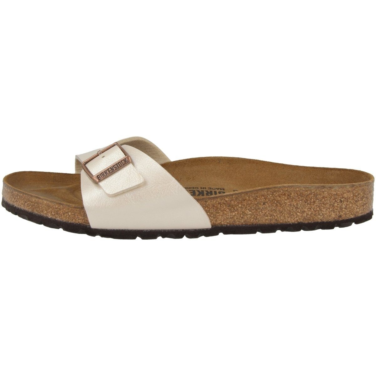 Birkenstock Madrid Birko-Flor Graceful schmal Damen Pantolette Hausschuhe, günstig online kaufen
