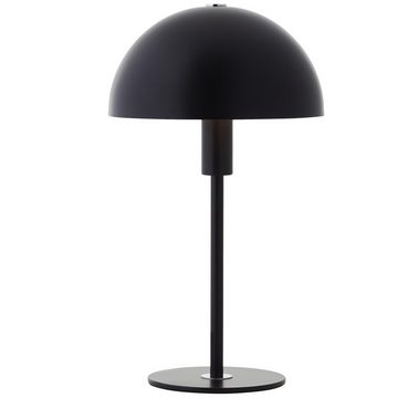 Brilliant Tischleuchte Lillian, ohne Leuchtmittel, Pilz-Tischleuchte, 36 cm Höhe, E14, Metall, schwarz/silberfarben