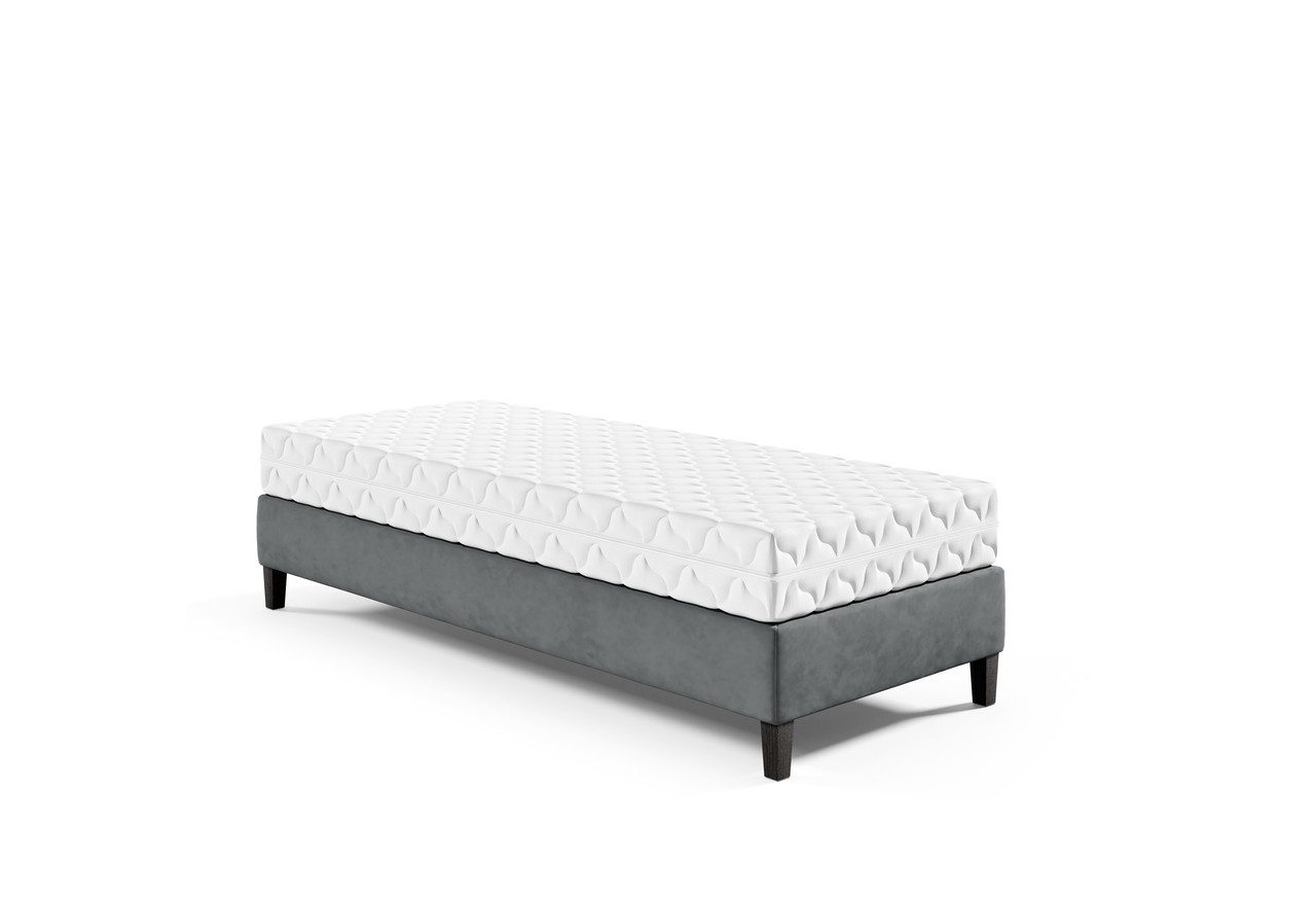 Best for Home Boxspringbett Hotelbett, Gästebett, Rahmenbett, Einzelbett, Bettgestell, Massivholz (Seniorenbett, Matratze, Jugendbett, Kinderbett, 70x200 80x200 90x200 100x200 cm), Komfortbett, Boxspringgestell, Verschiedene Liefermöglichkeiten