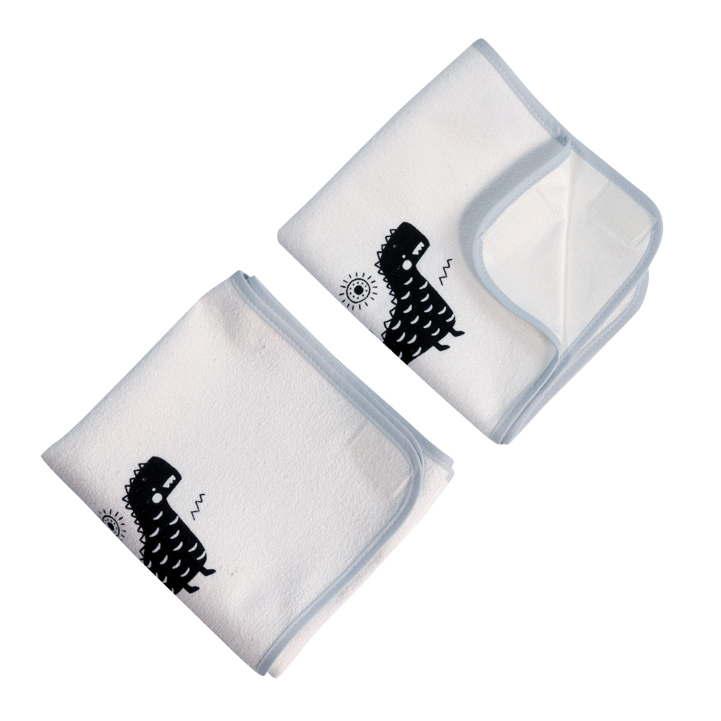 Puckdaddy GmbH Wickelauflage Ersatz-Frotteebezüge für Wickelbrettlauflage Hedda mit Klettver (2x Frotteebezüge)
