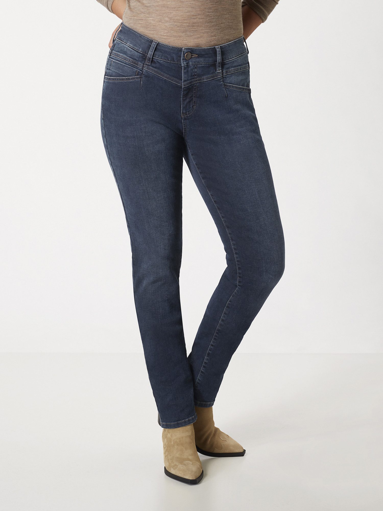Paddock's Skinny-fit-Jeans LUCY Skinny Fit Jeans mit Motion & Comfort Stretch
