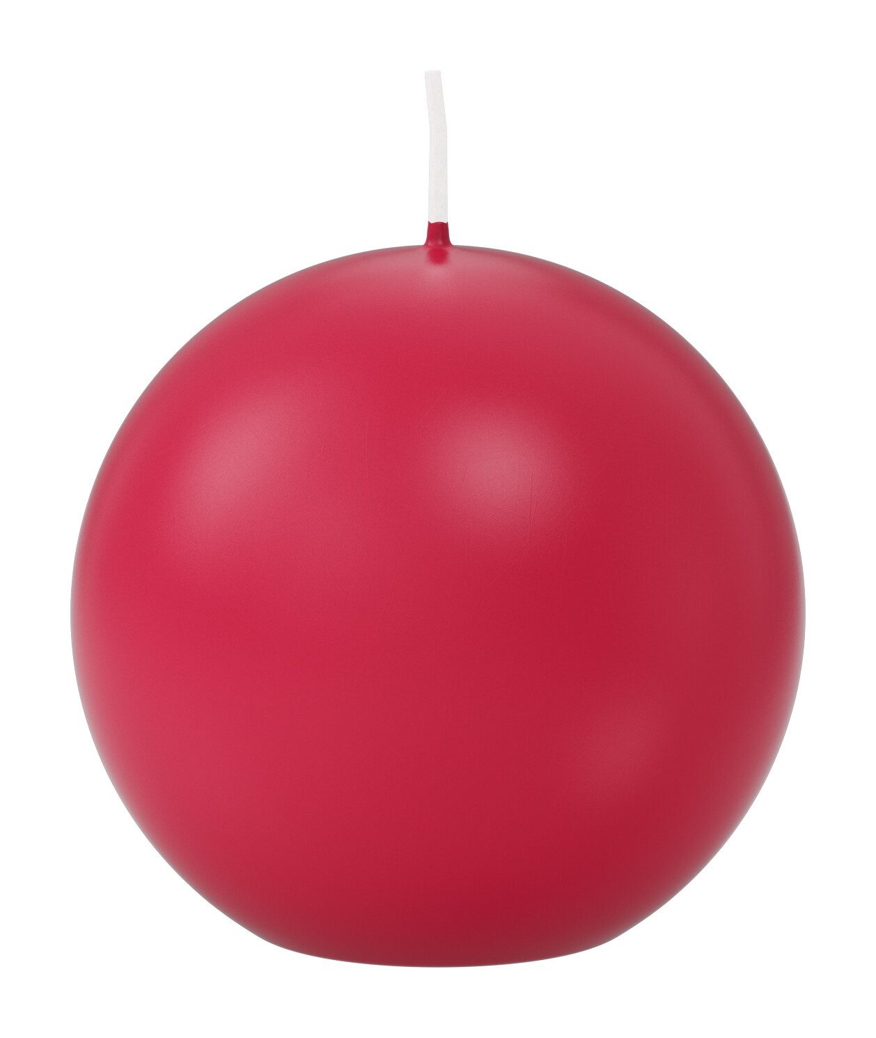 Wiedemann Kerzen Kugelkerze Kugelkerzen Magenta Ø 80 mm, 6 Stück