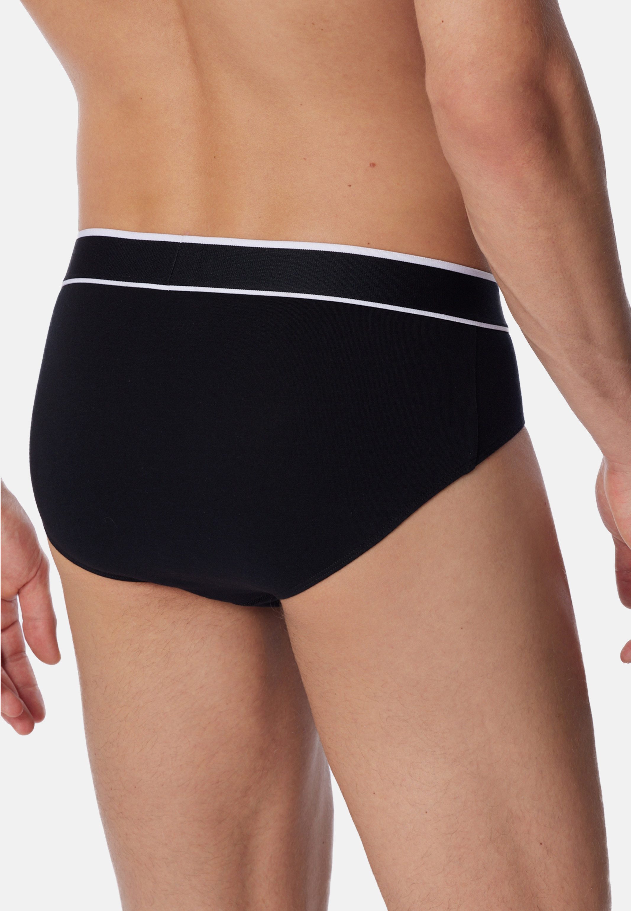 Schiesser Slip 9er Pack 95/5 Organic Cotton (Spar-Set, 9-St) Rio Slip / Unterhose - Baumwolle - ohne Eingriff - Atmungsaktiv